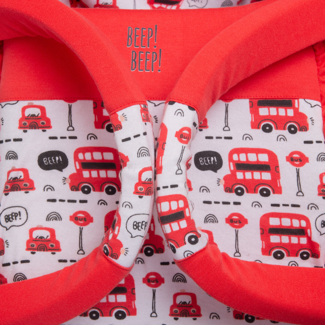 Hand Carry Red Double Decker