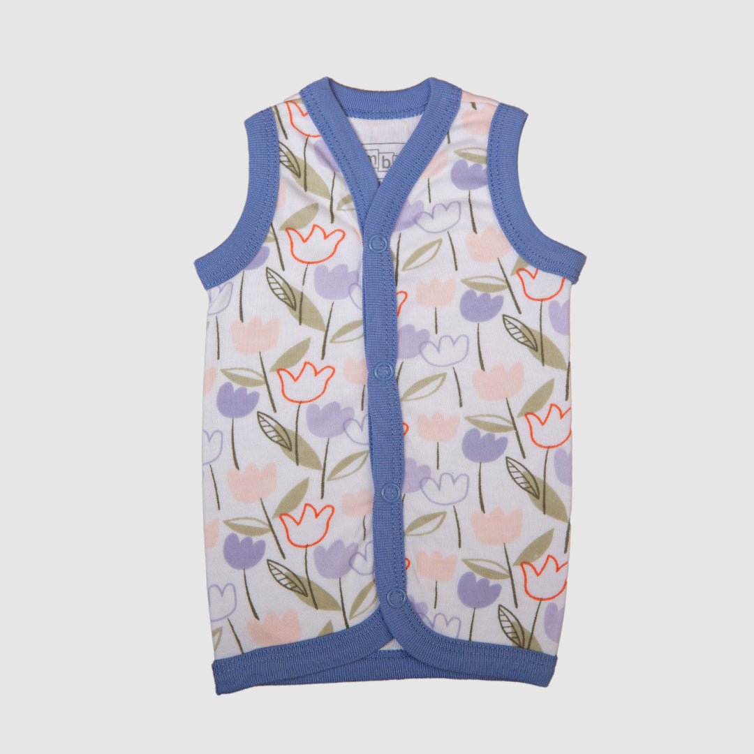 Vest Set of 3 Lilac Blooming