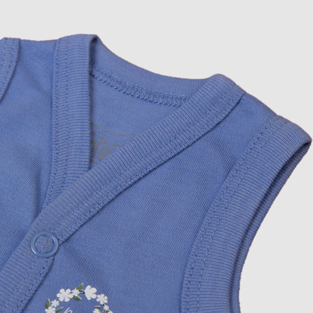 Vest Set of 3 Lilac Blooming