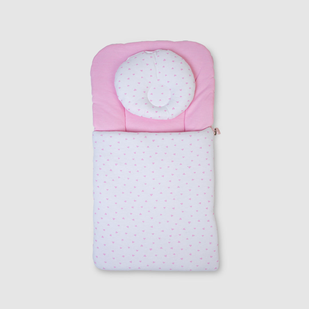 Carry Nest Baby Pink Heart