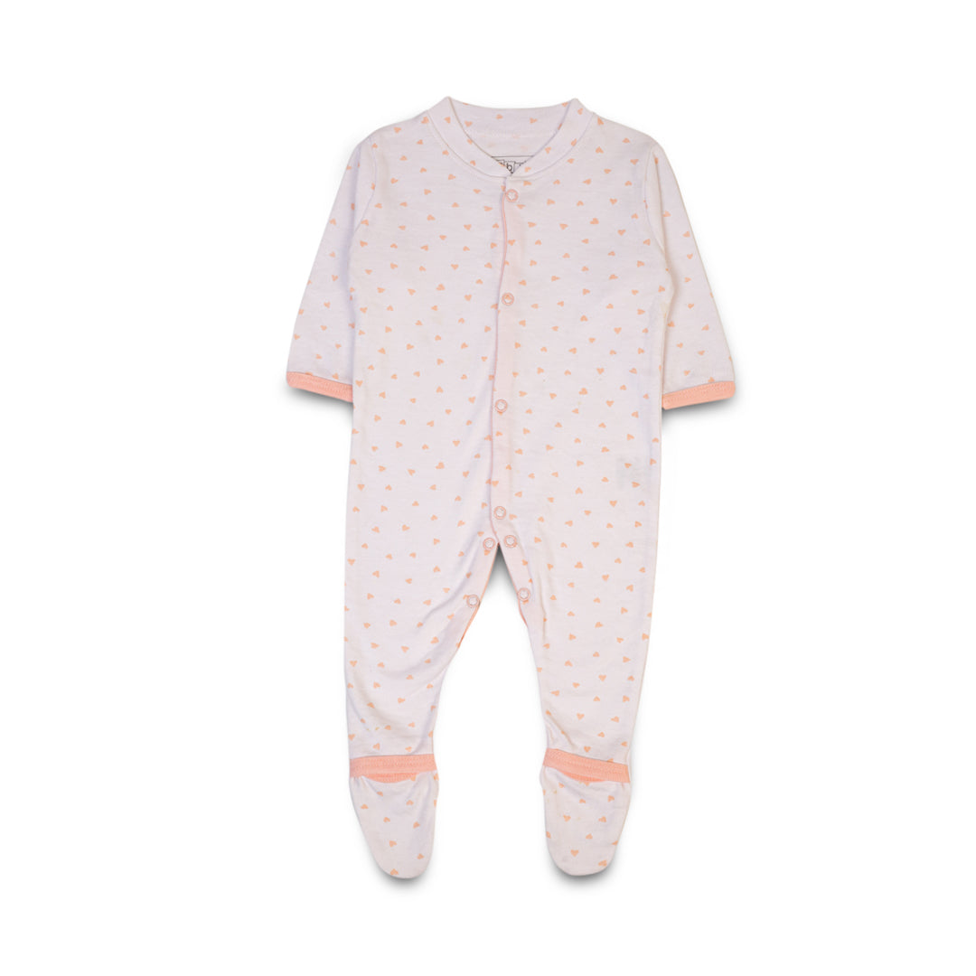 3-Piece Sleep Suit Set Pink (Blossom Theme)