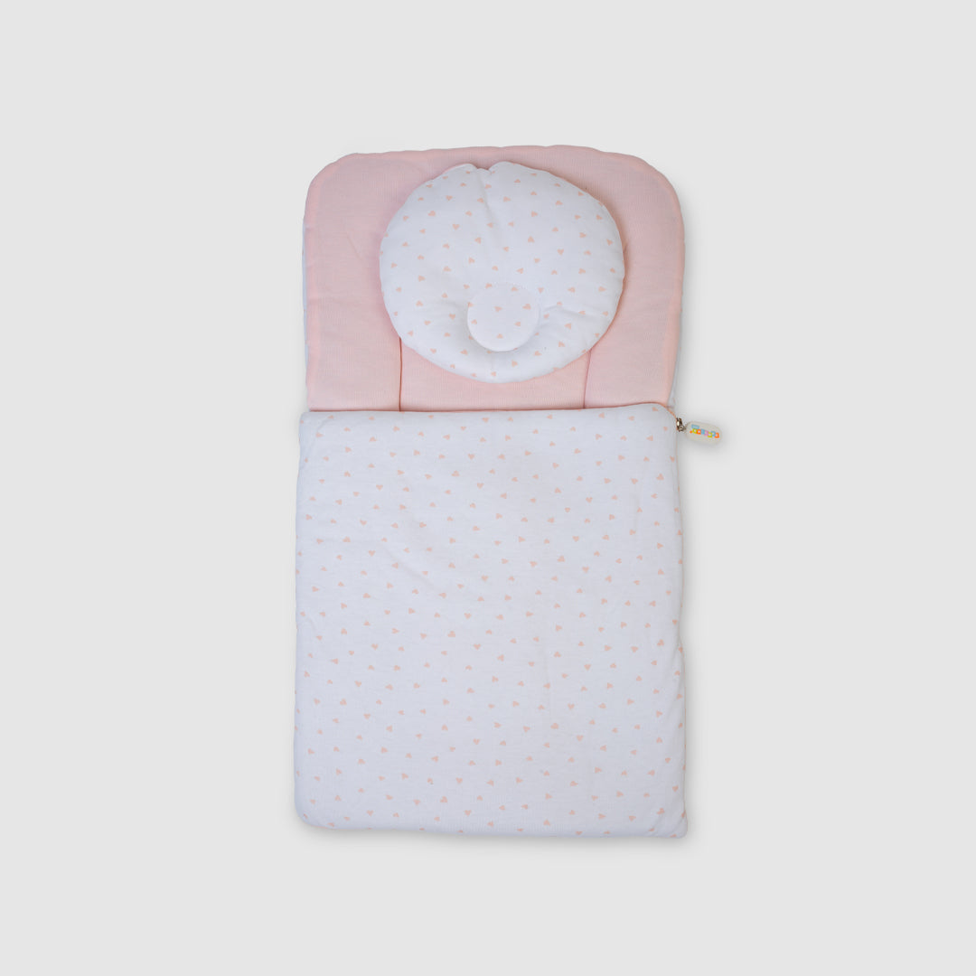 Carry Nest Light Pink Heart