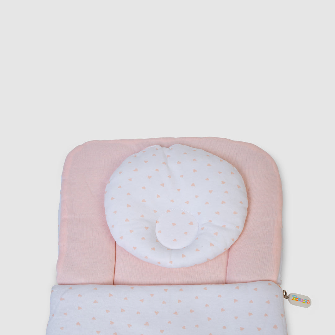 Carry Nest Light Pink Heart