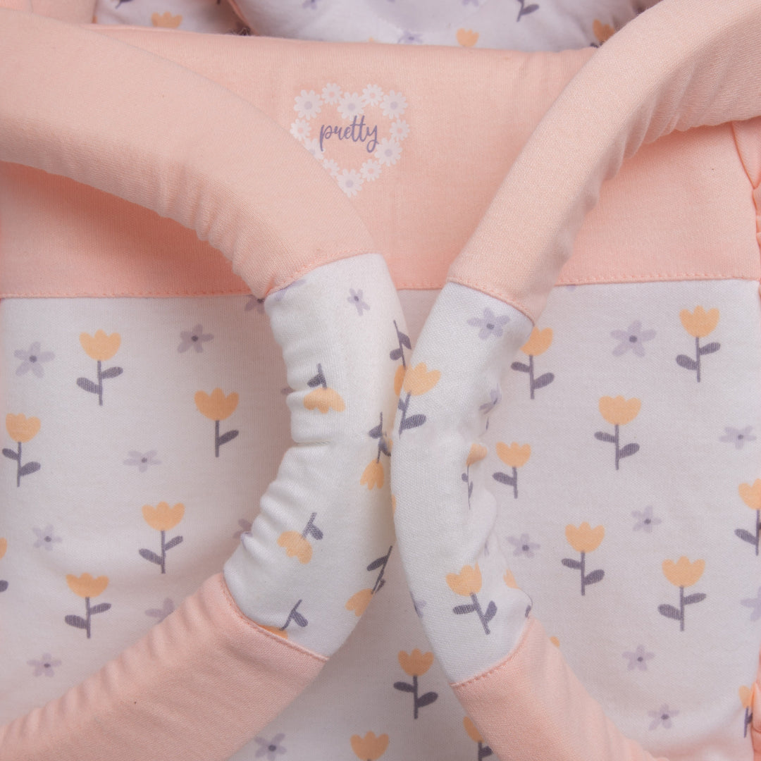 Hand Carry Light Pink Tulip