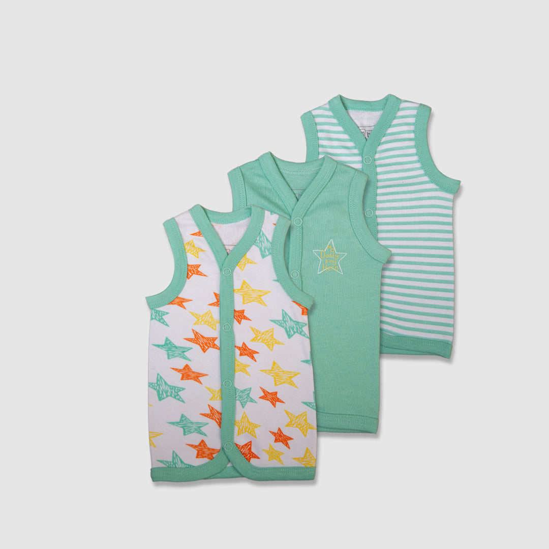 Vest Set of 3 Ferozi Night Stars