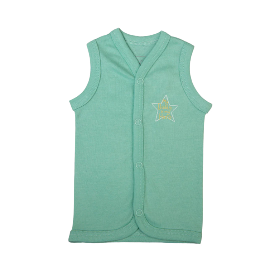 Zubaida's Bambies Vest 3 Pcs "Night Stars Theme"
