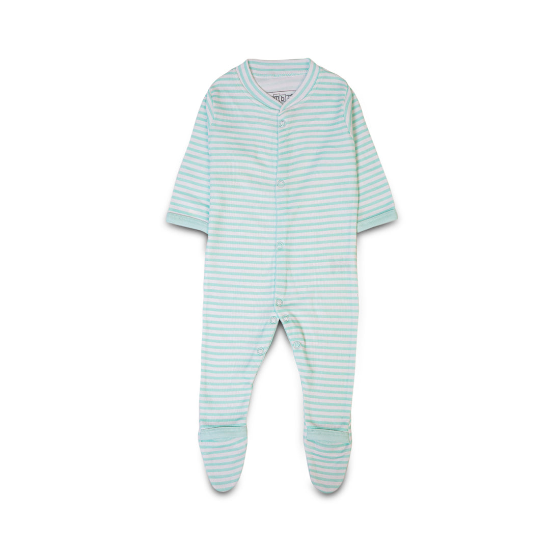 3-Piece Sleep Suit Baby Blue (Dino Theme)