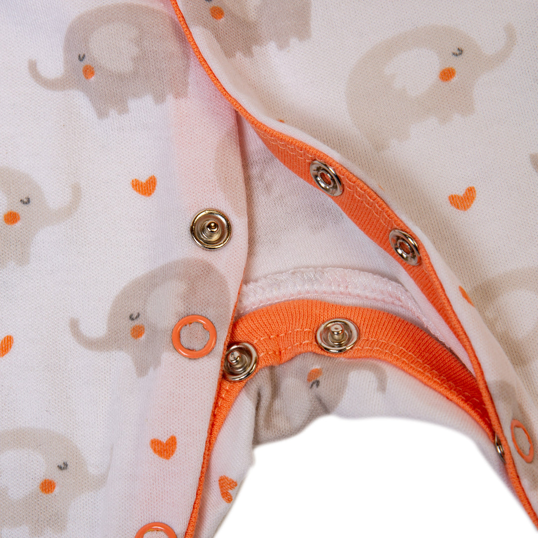 Zubaida's Bambies 3 Pcs Sleep Suit "Elephant Theme"