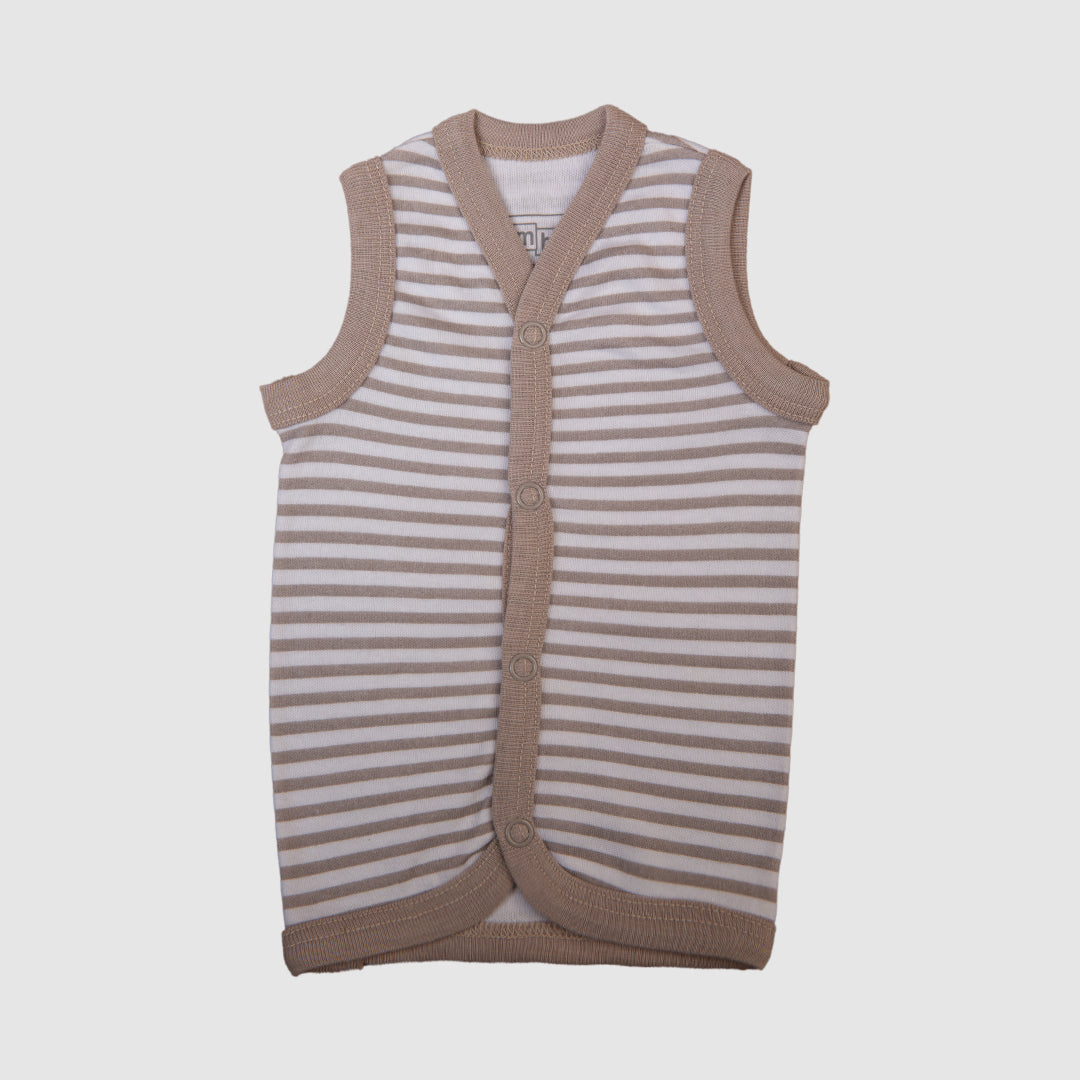 Vest Set of 3 Peach Elephant