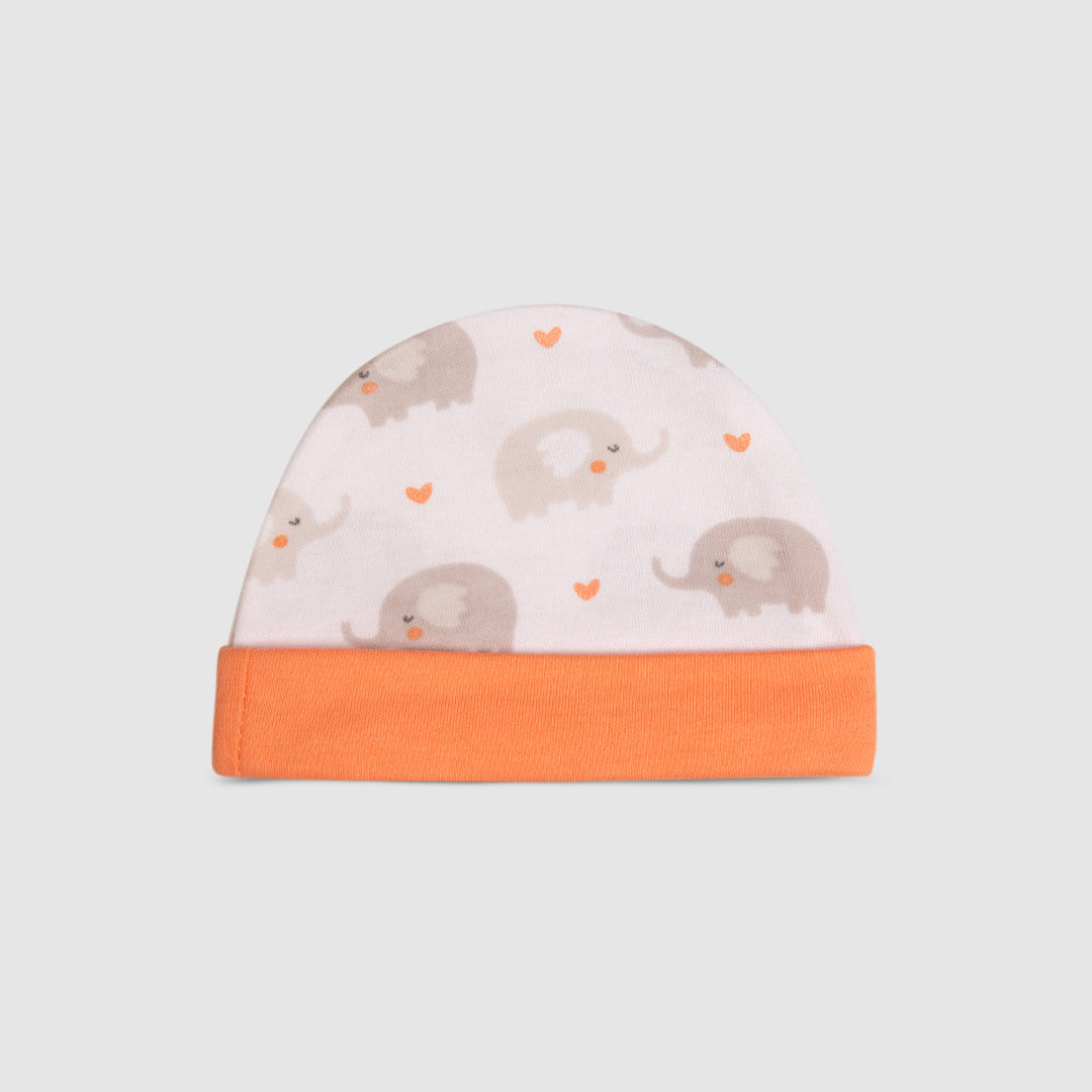 Cap Peach Elephants