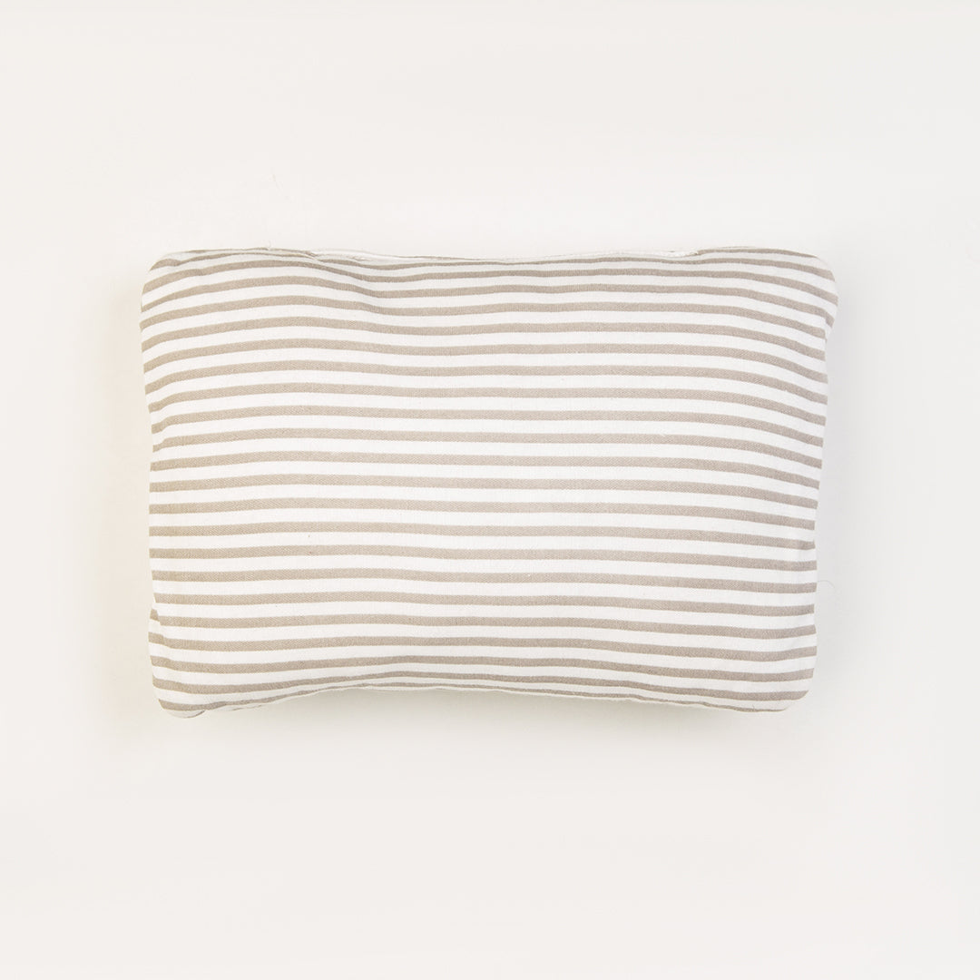 Pillow Set Grey Stripes
