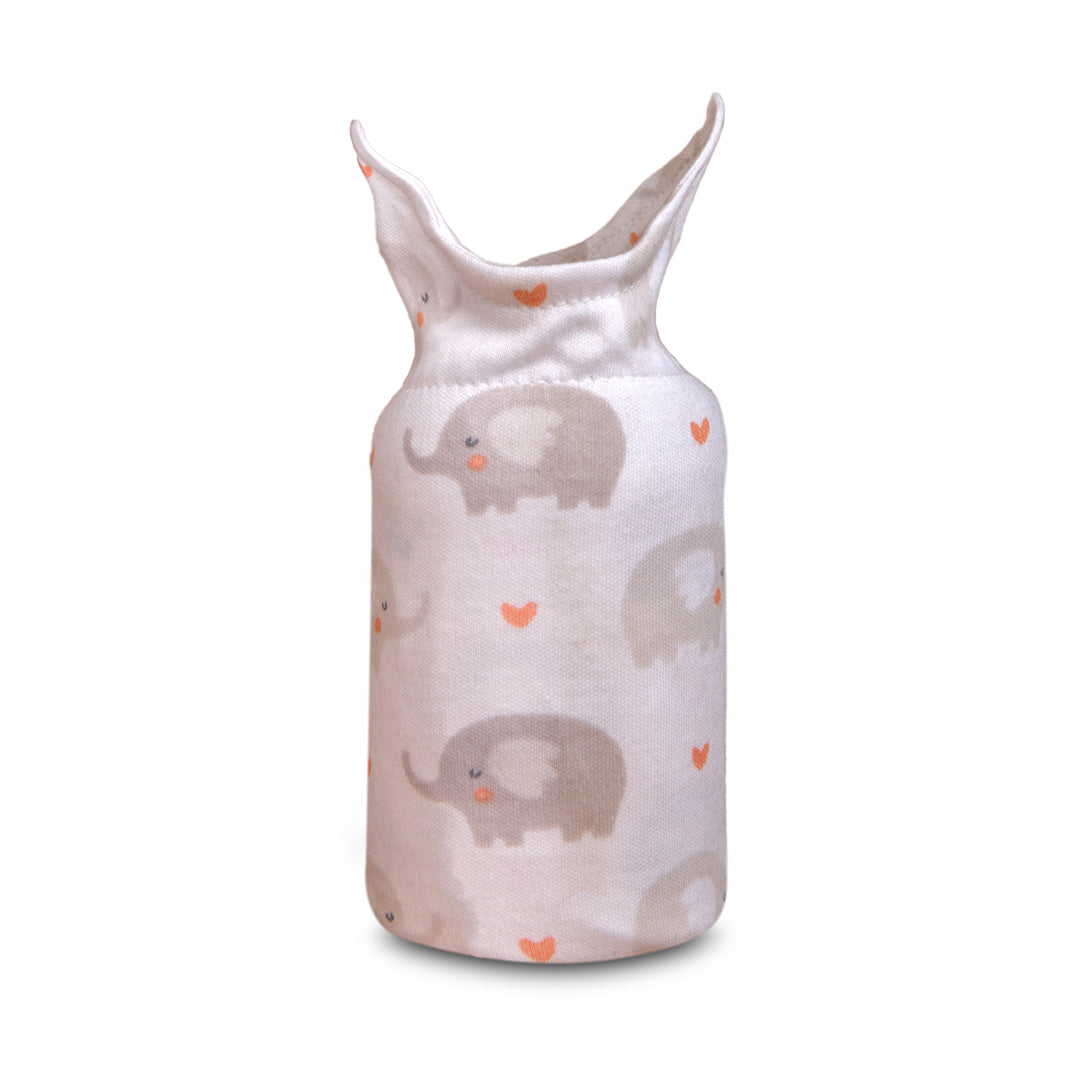 Feeder Cover Peach Elephants