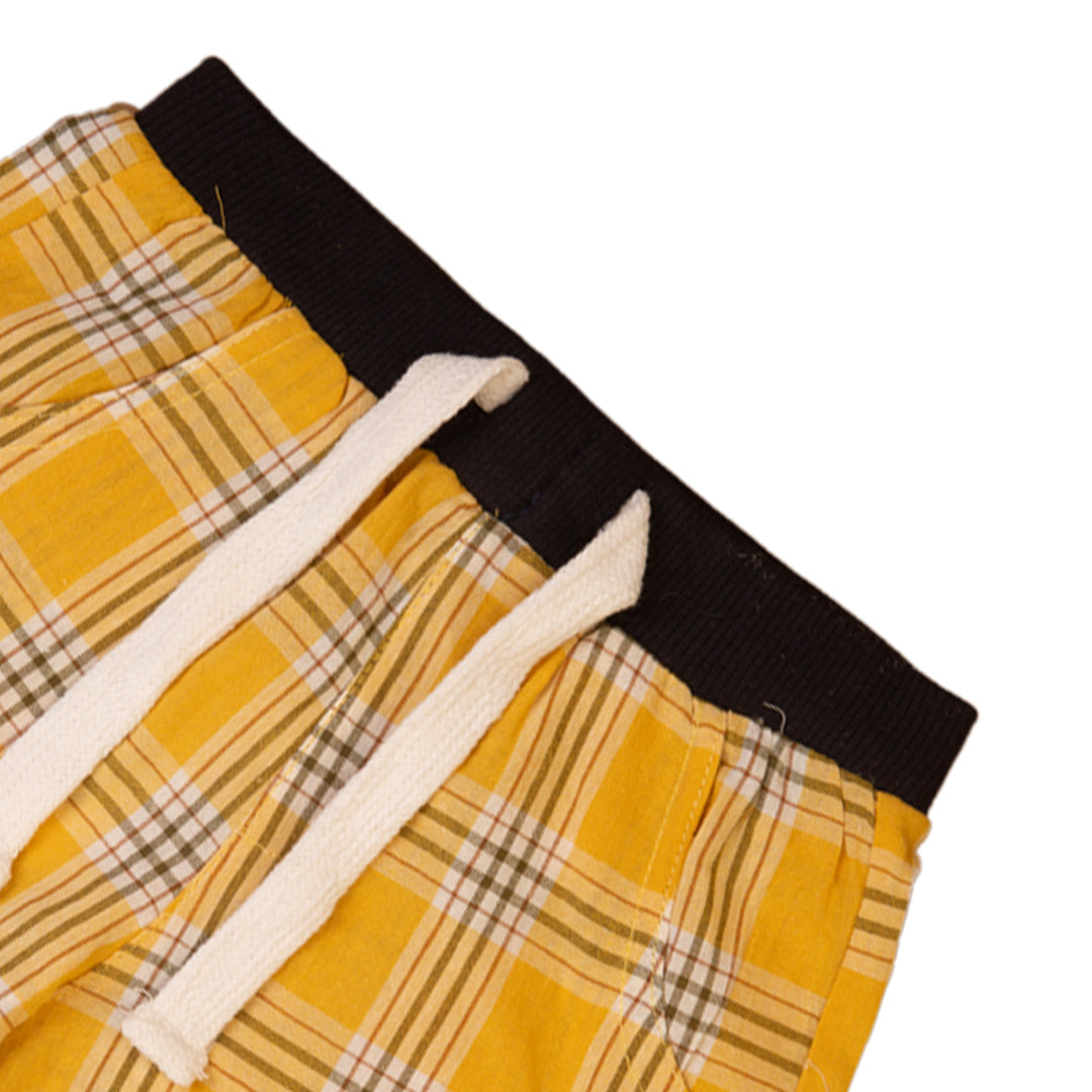 Zubaida's Yellow Plaid Short - Zubaidas Officialâ„¢