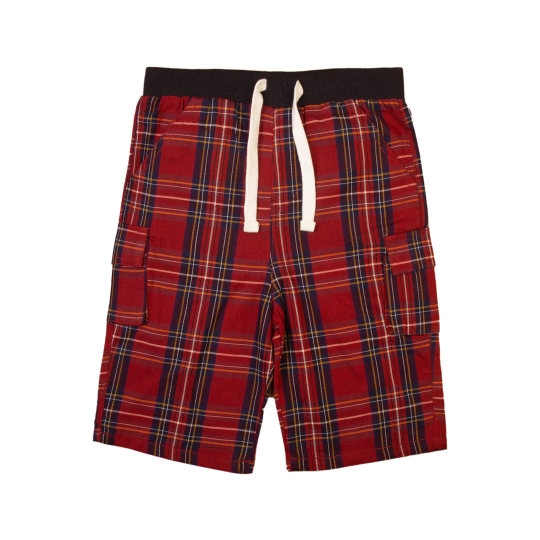 Zubaida's Plaid Cargo Shorts - Zubaidas Officialâ„¢