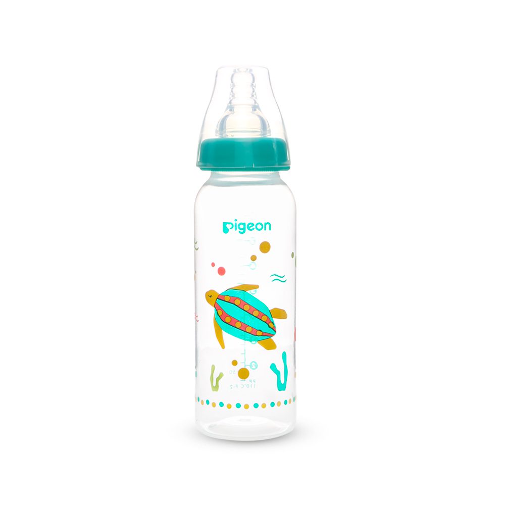 Zubaida's Pigeon Flexible Feeder PP RP 240ml Turtle - A79405
