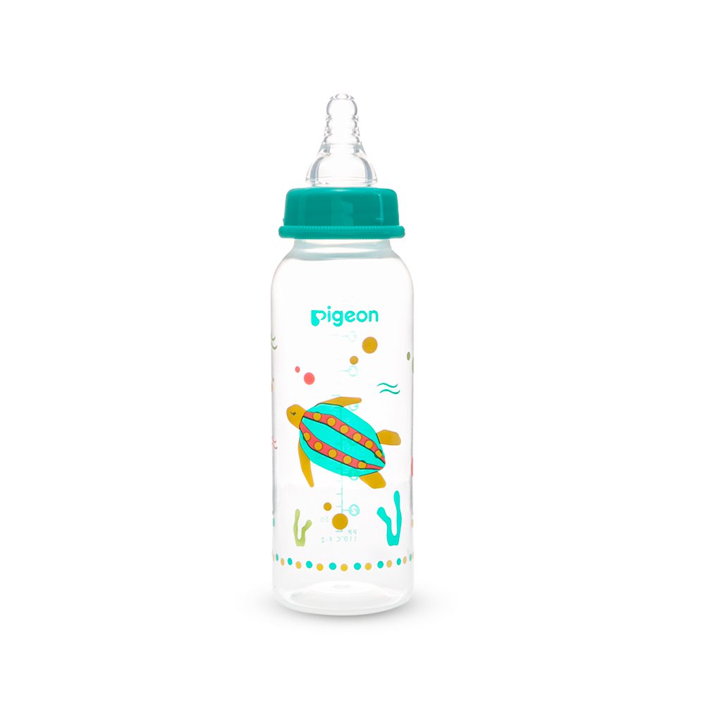 Zubaida's Pigeon Flexible Feeder PP RP 240ml Turtle - A79405