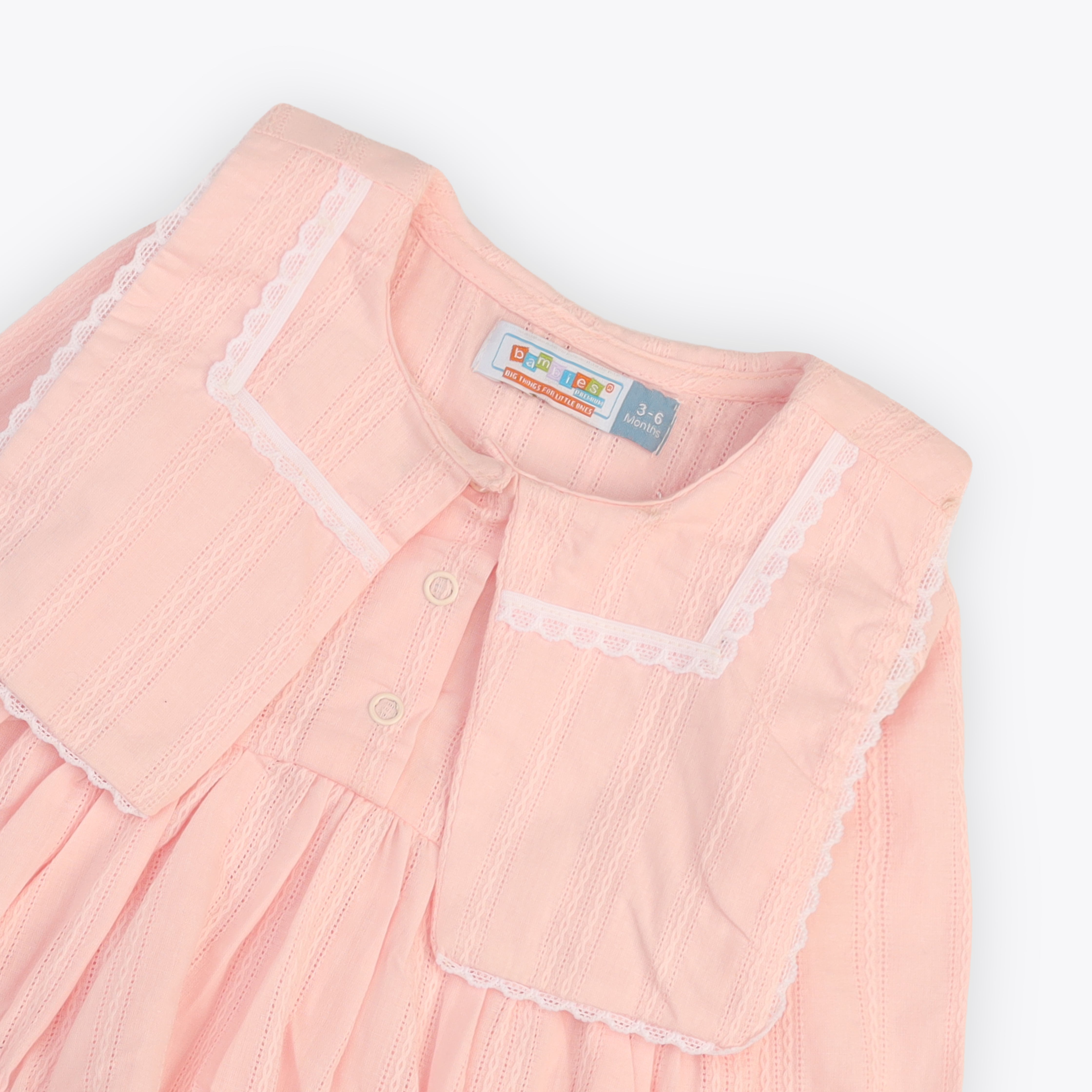 Bodysuit Woven With Cap Yellow Pink