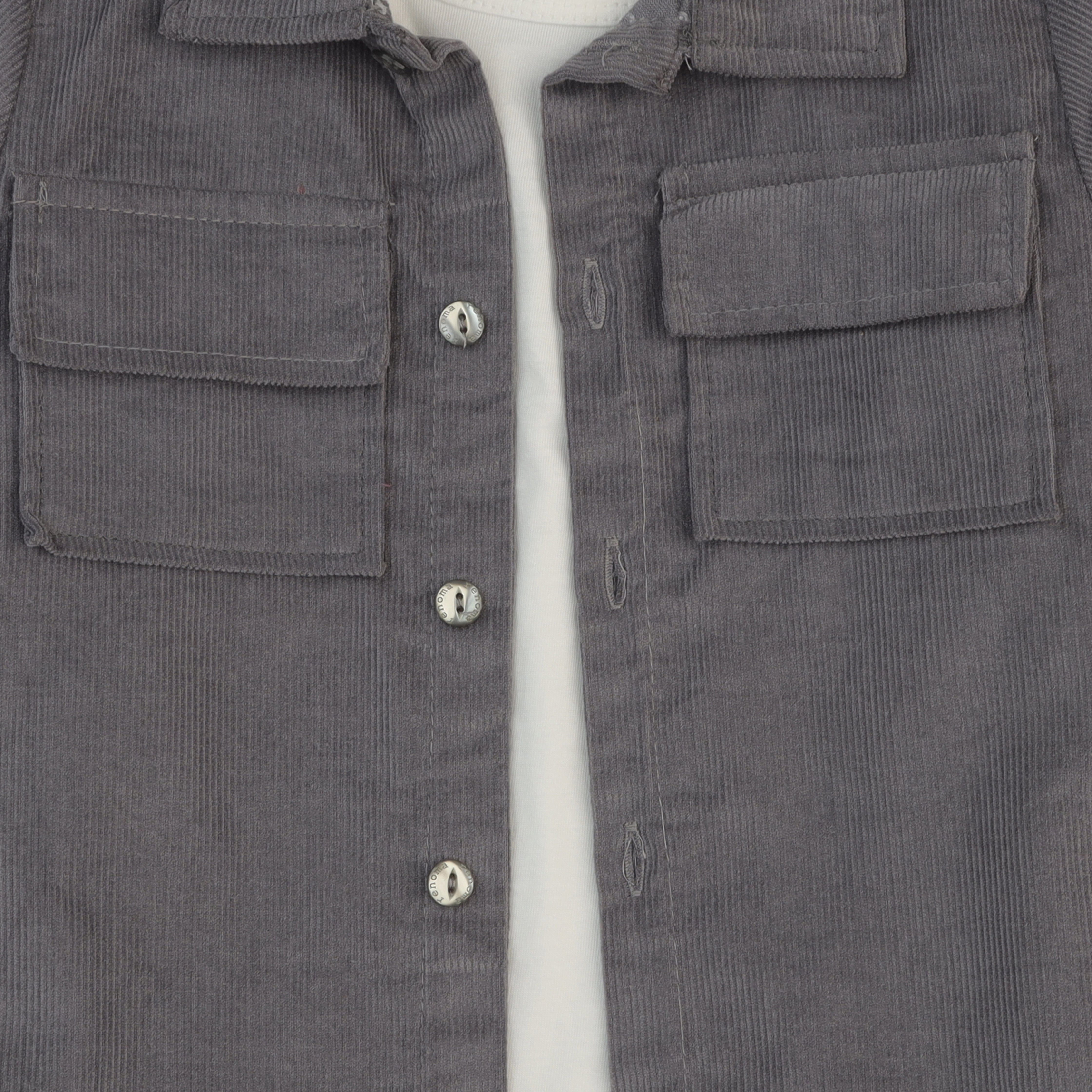 Shirt With Inner Grey