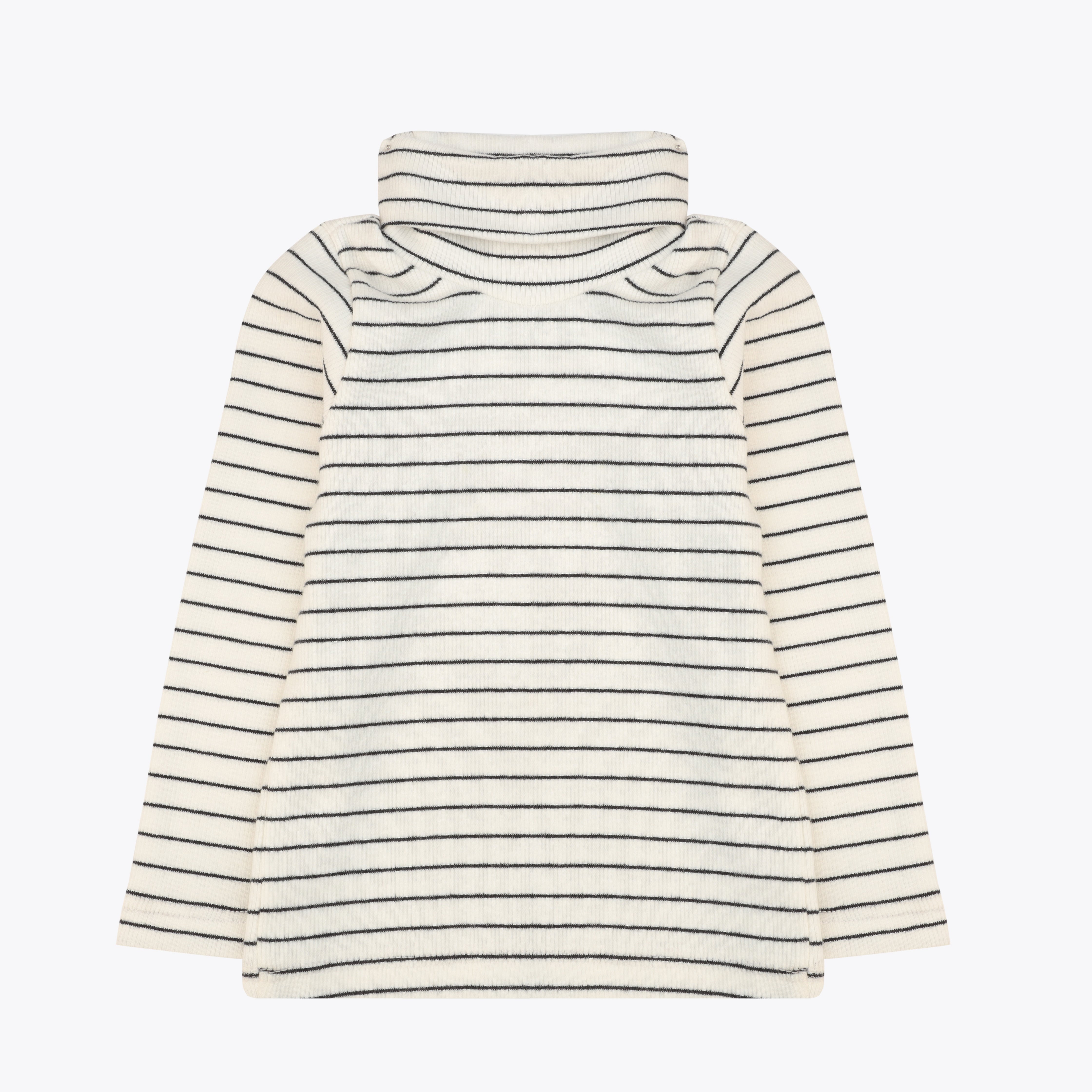 Turtleneck White Stripe