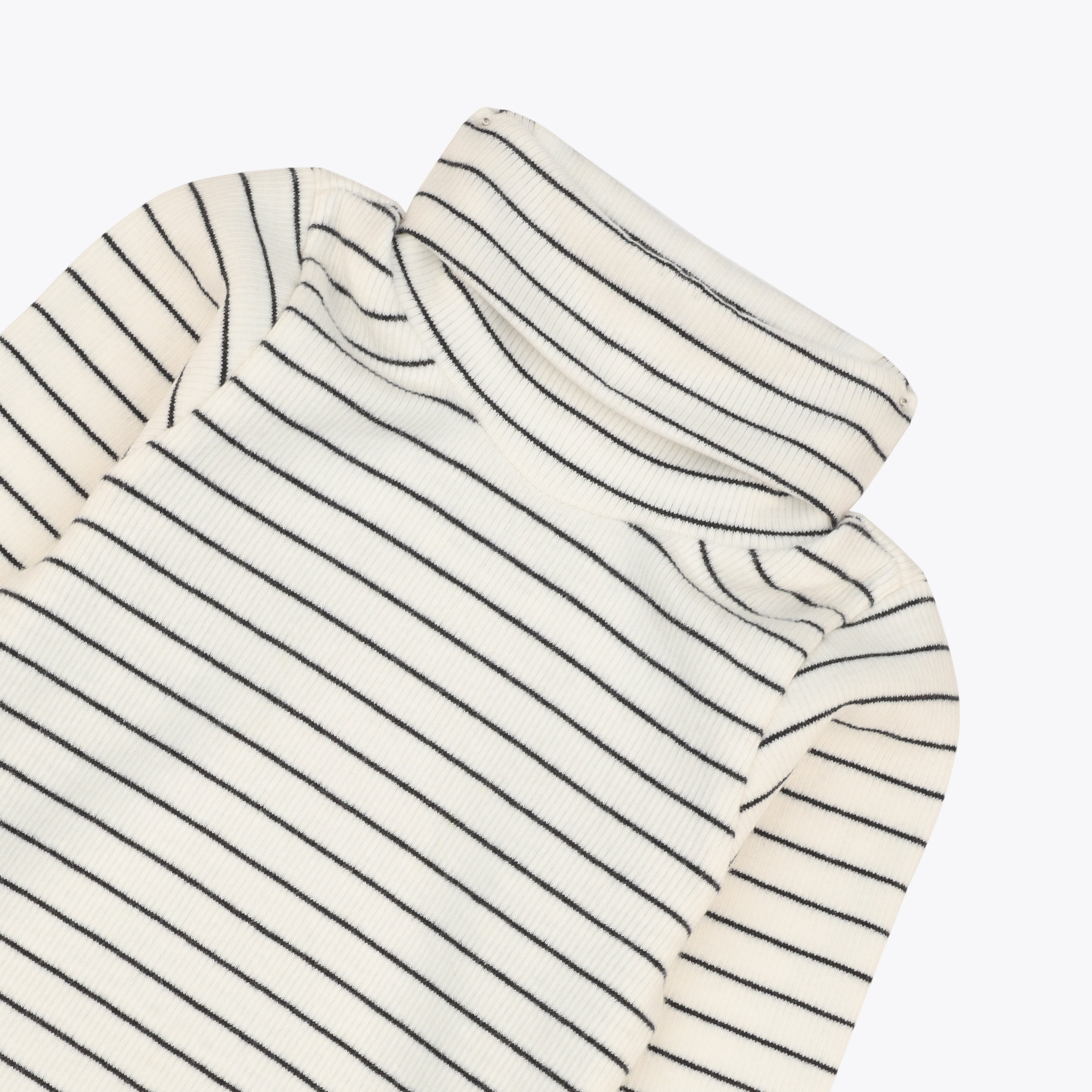 Turtleneck White Stripe
