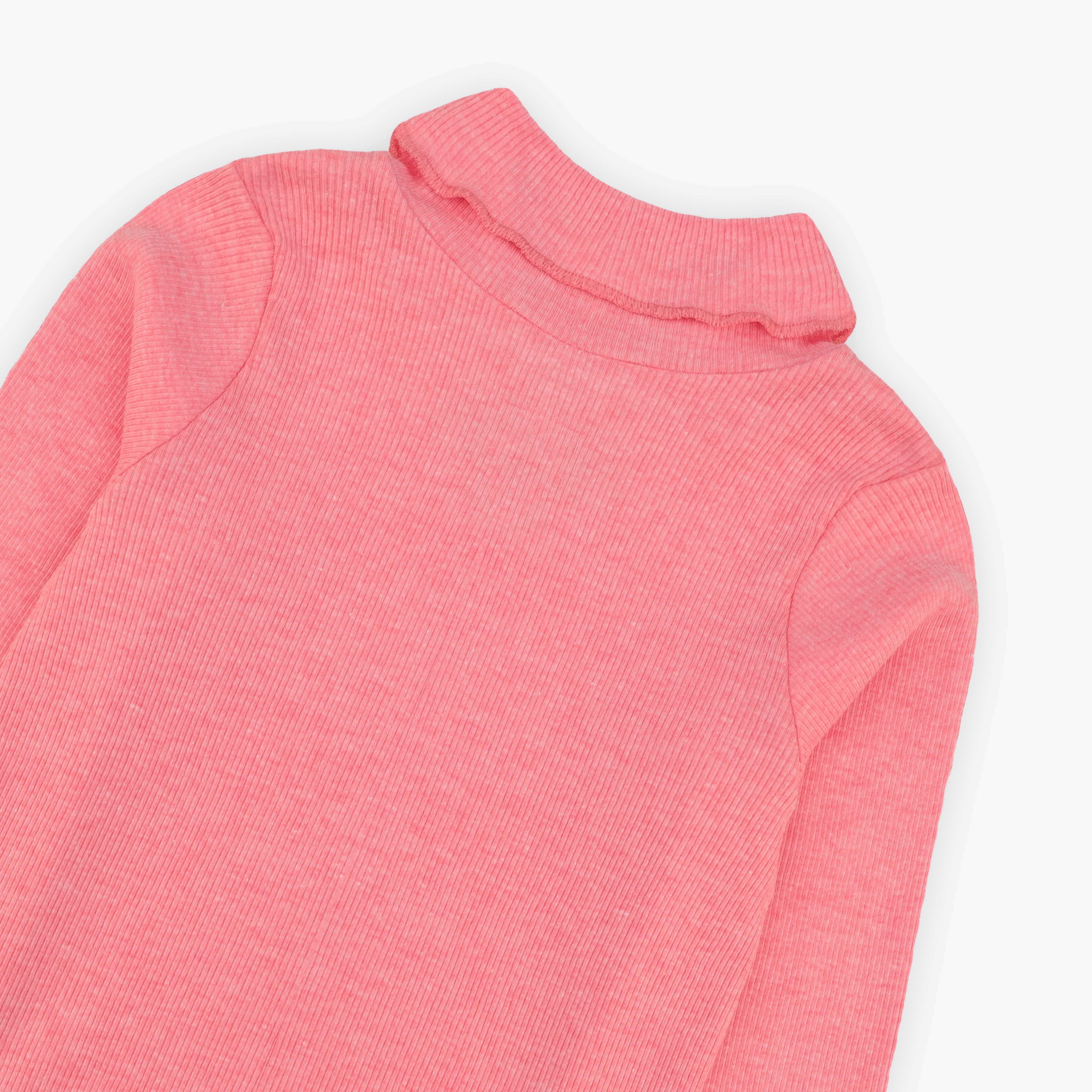 Sweatshirt Turtle Neck Pink