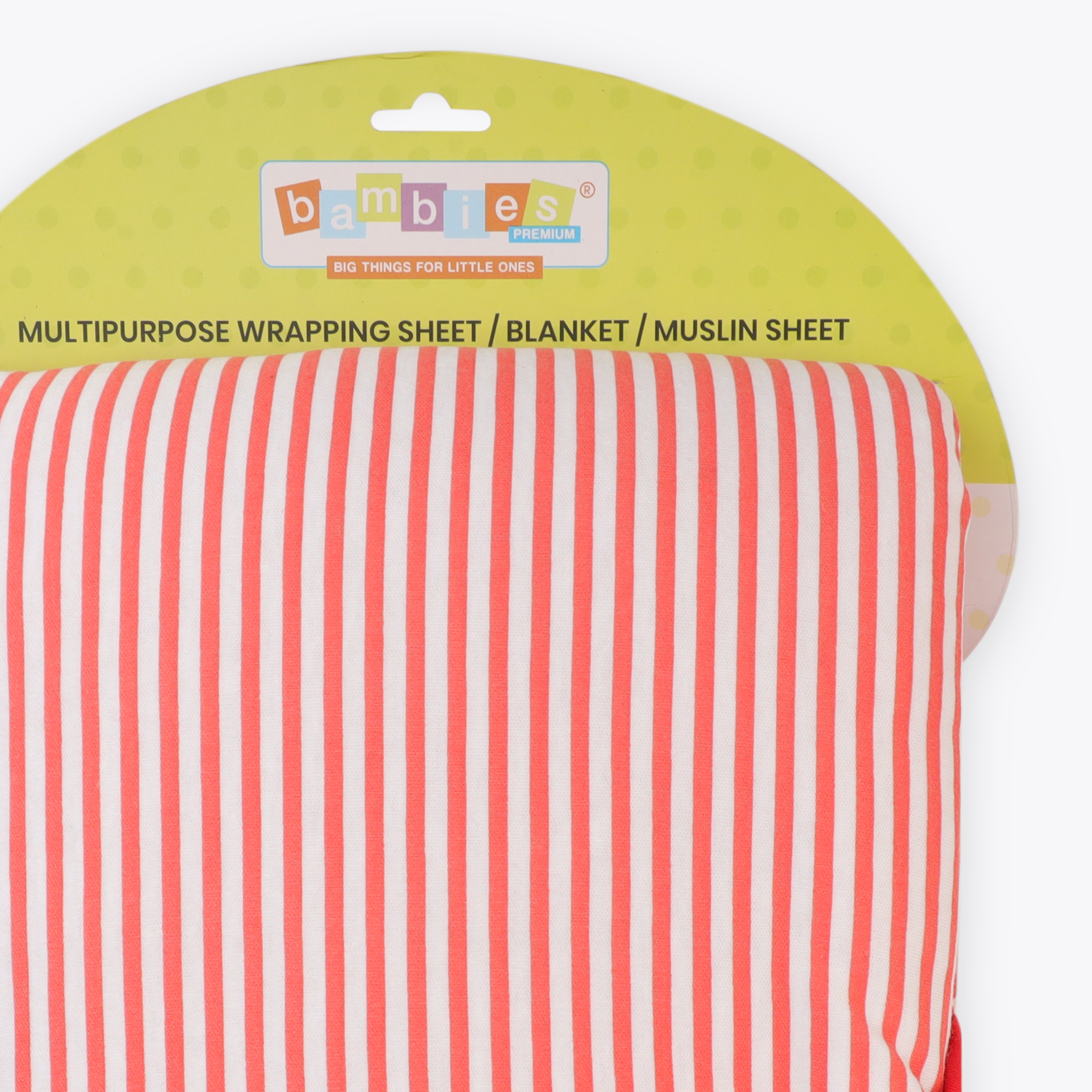 Reversible Comforter Blanket Red Strip