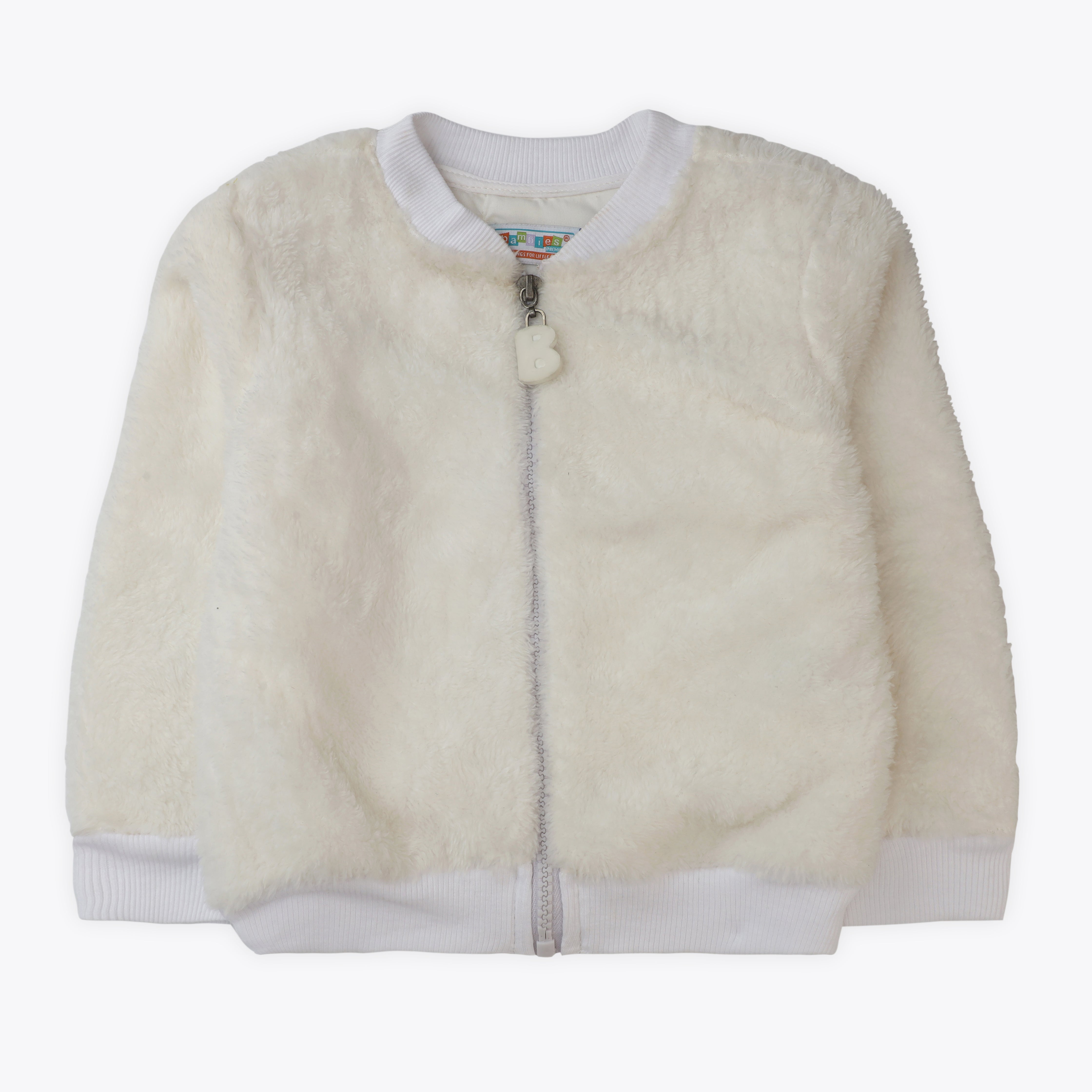 Jacket Furr Padded White