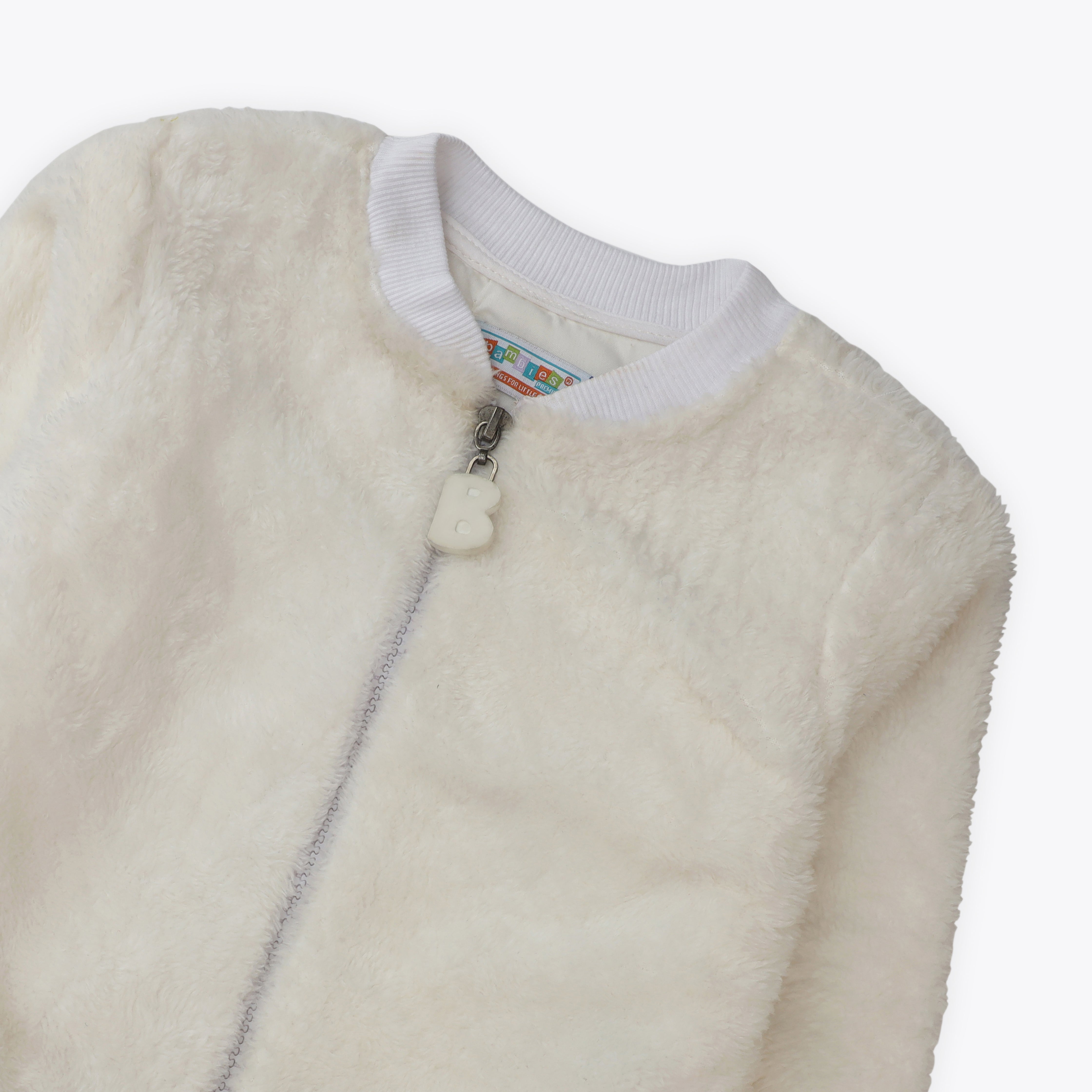 Jacket Furr Padded White