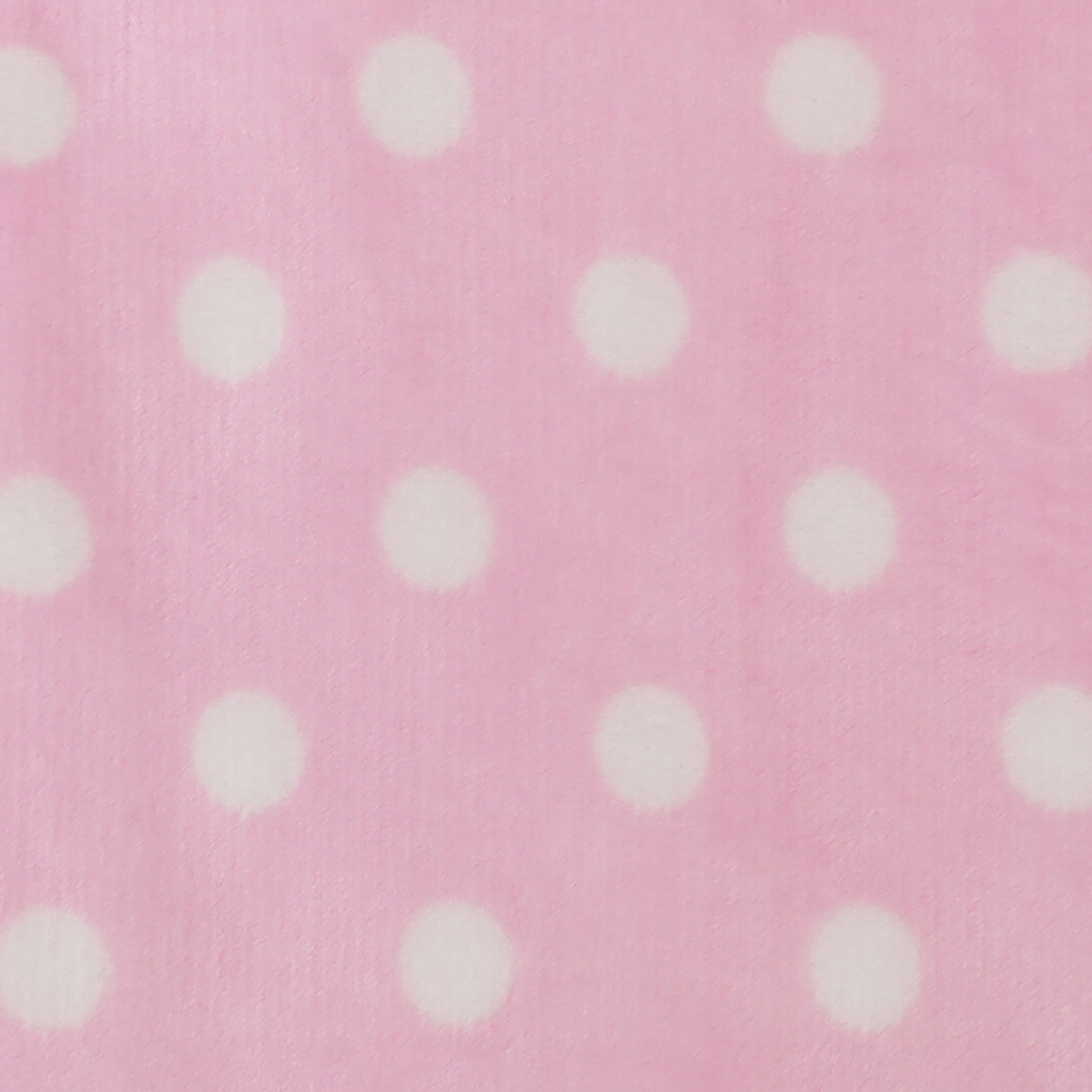 Blanket Fleece Polka Pink