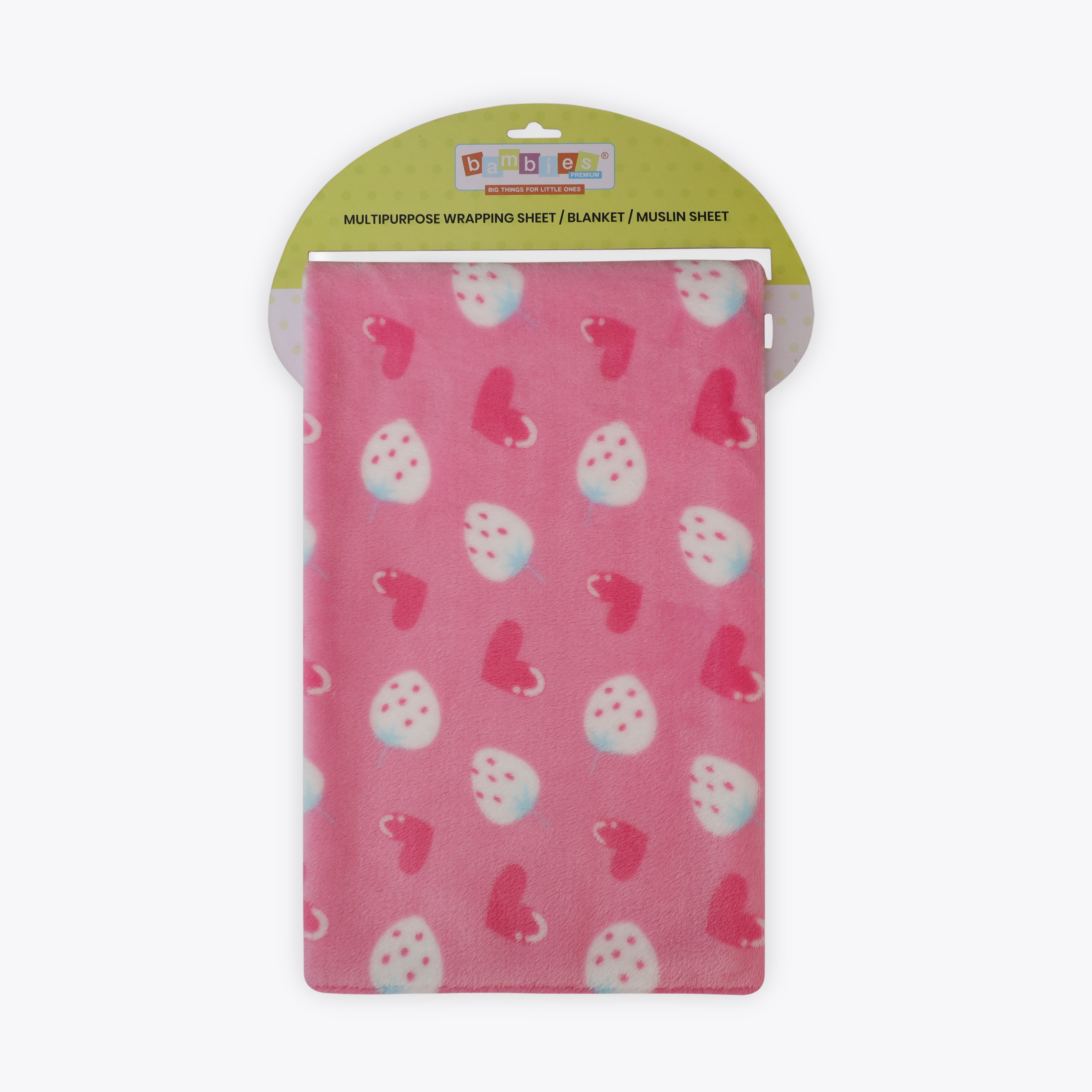 Blanket Fleece Strawberry Pink