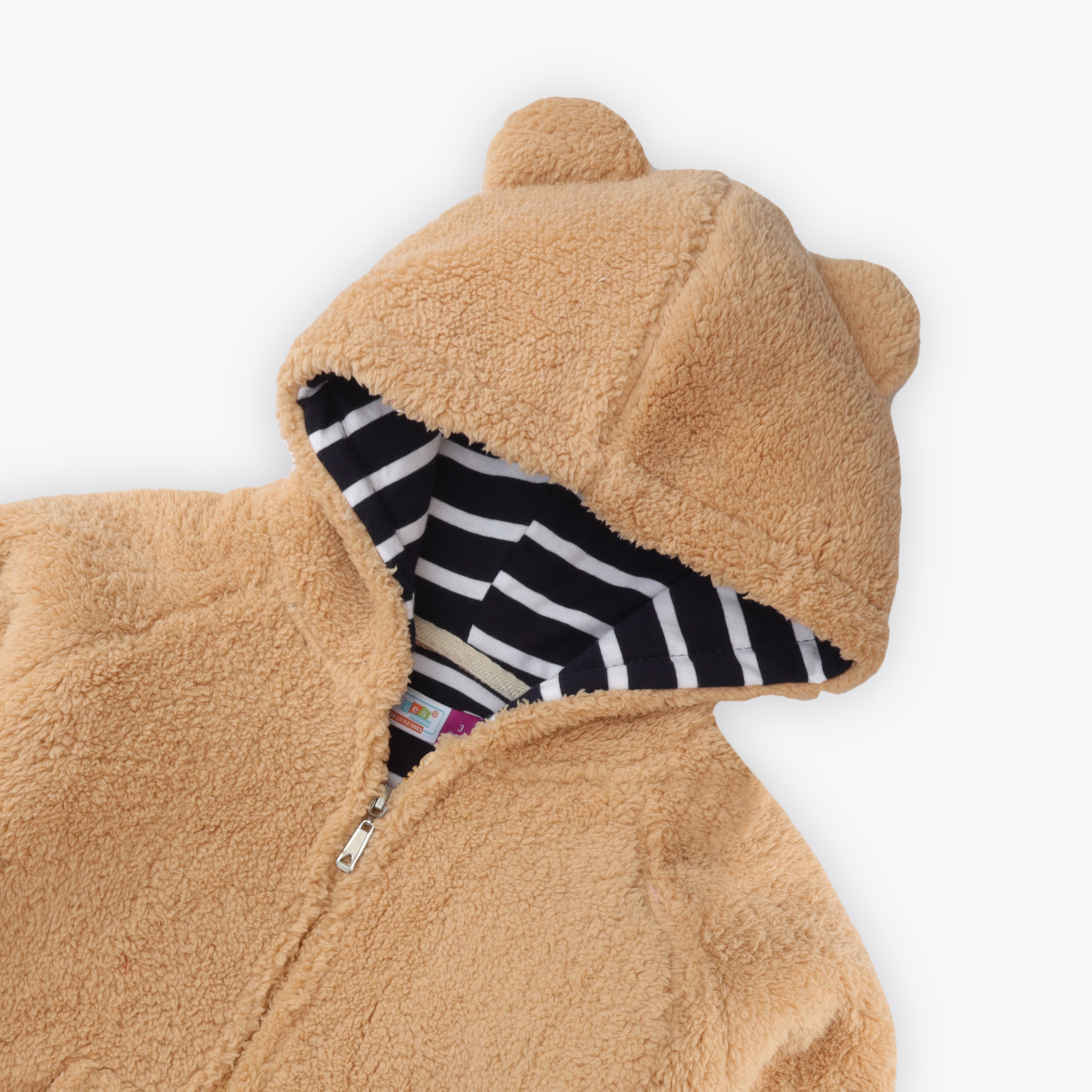 Jacket Puff Bear Beige
