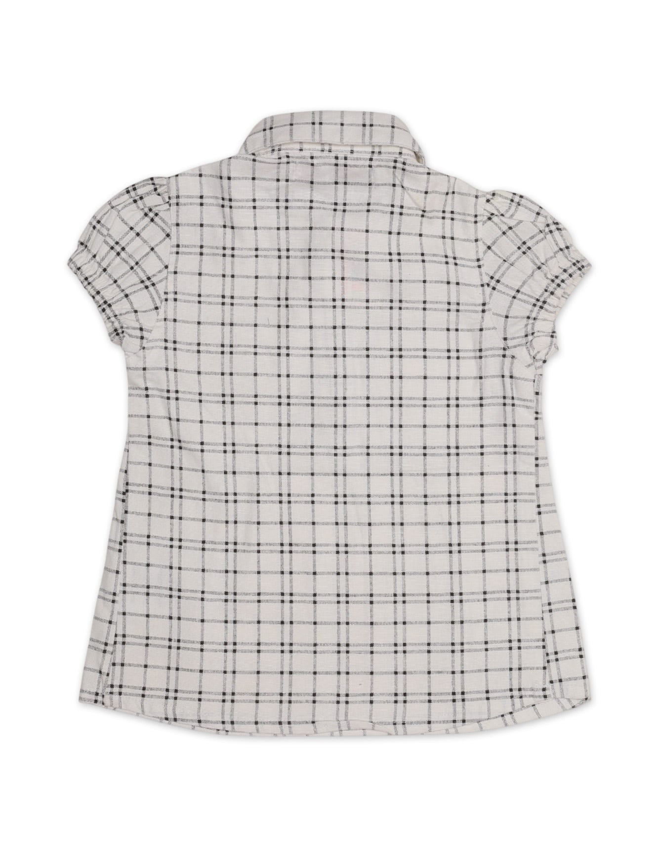 Zubaida's Short-Sleeves Checkered Top - Zubaidas Officialâ„¢