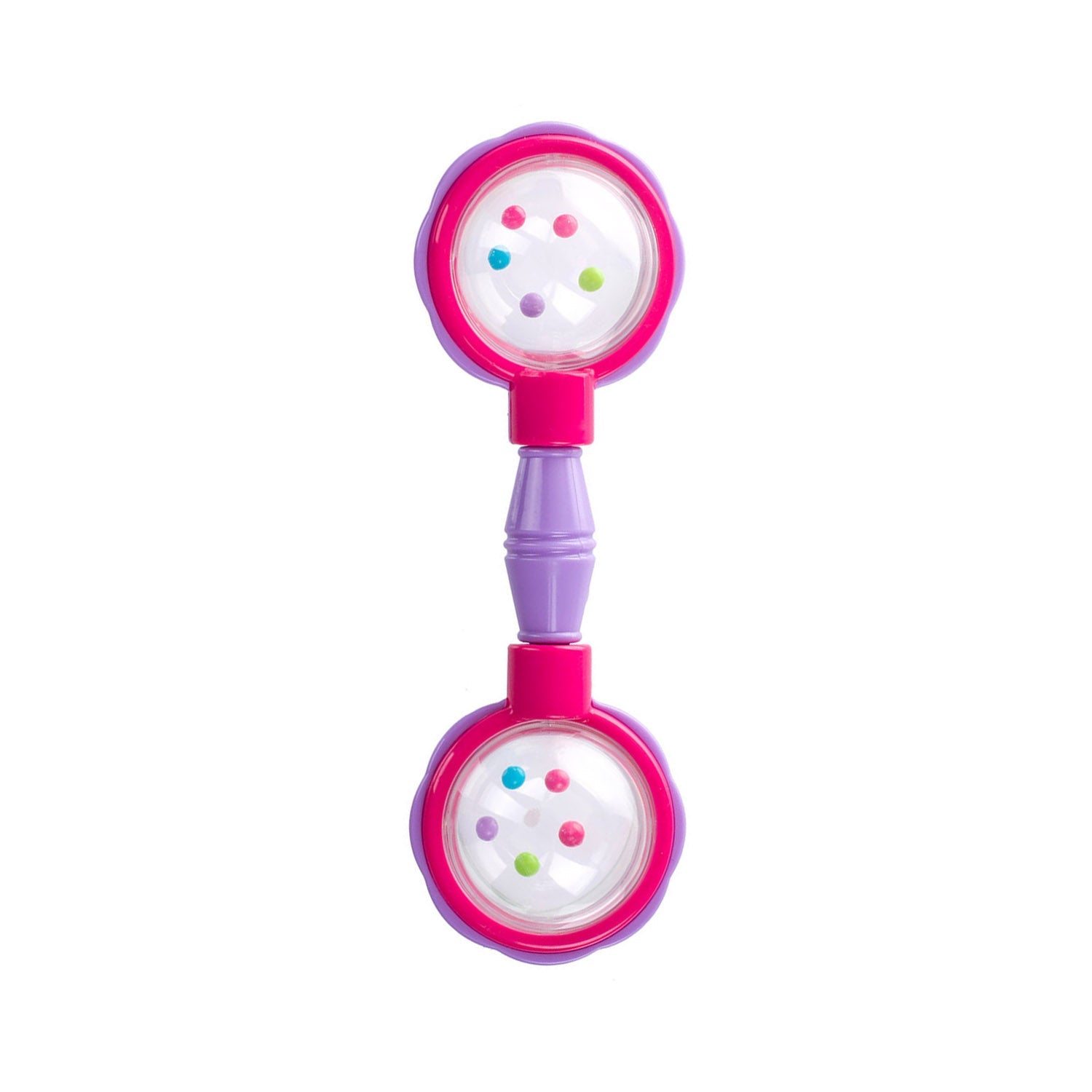 Zubaida's Canpol Babies Rattle BARBELL Pink - 2/606 - Zubaidas Official™