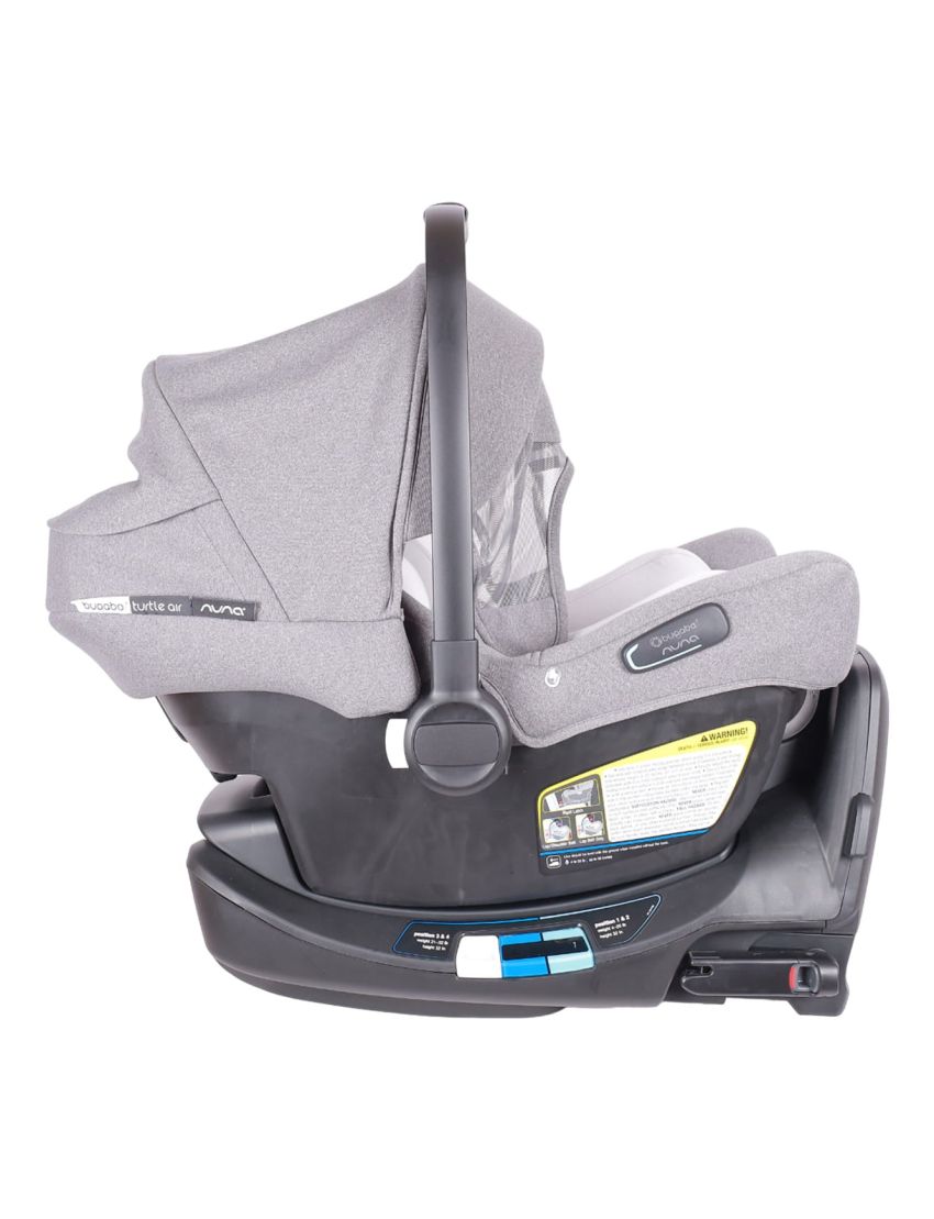 Zubaida's Nuna Bugaboo Turtle One By Nuna Infant Car Seat With Base Grey (N-CF10208605GRMBGB) - Zubaidas Officialâ„¢