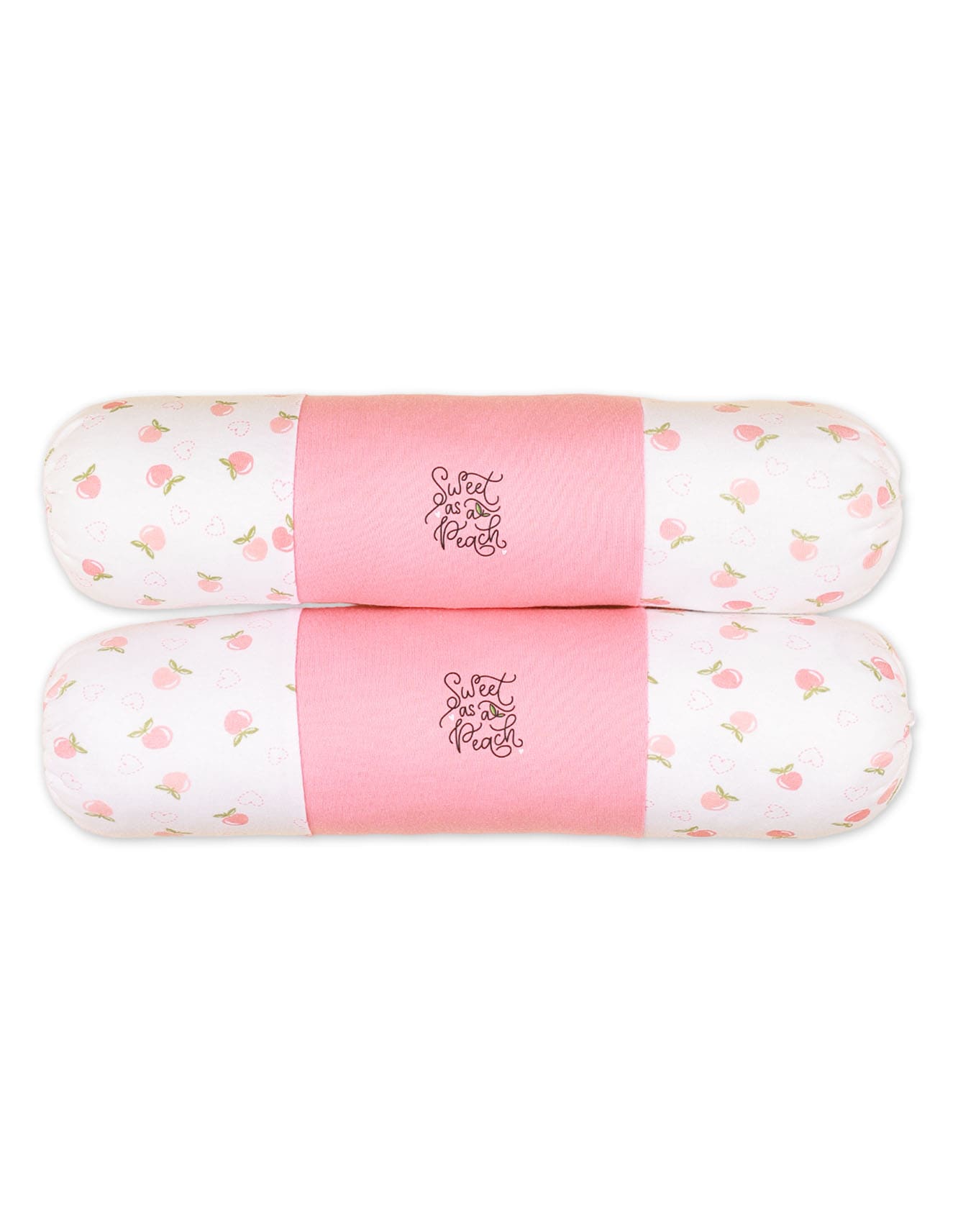 Zubaida's Bambies Pillow Set "Peach Fruity Theme"
