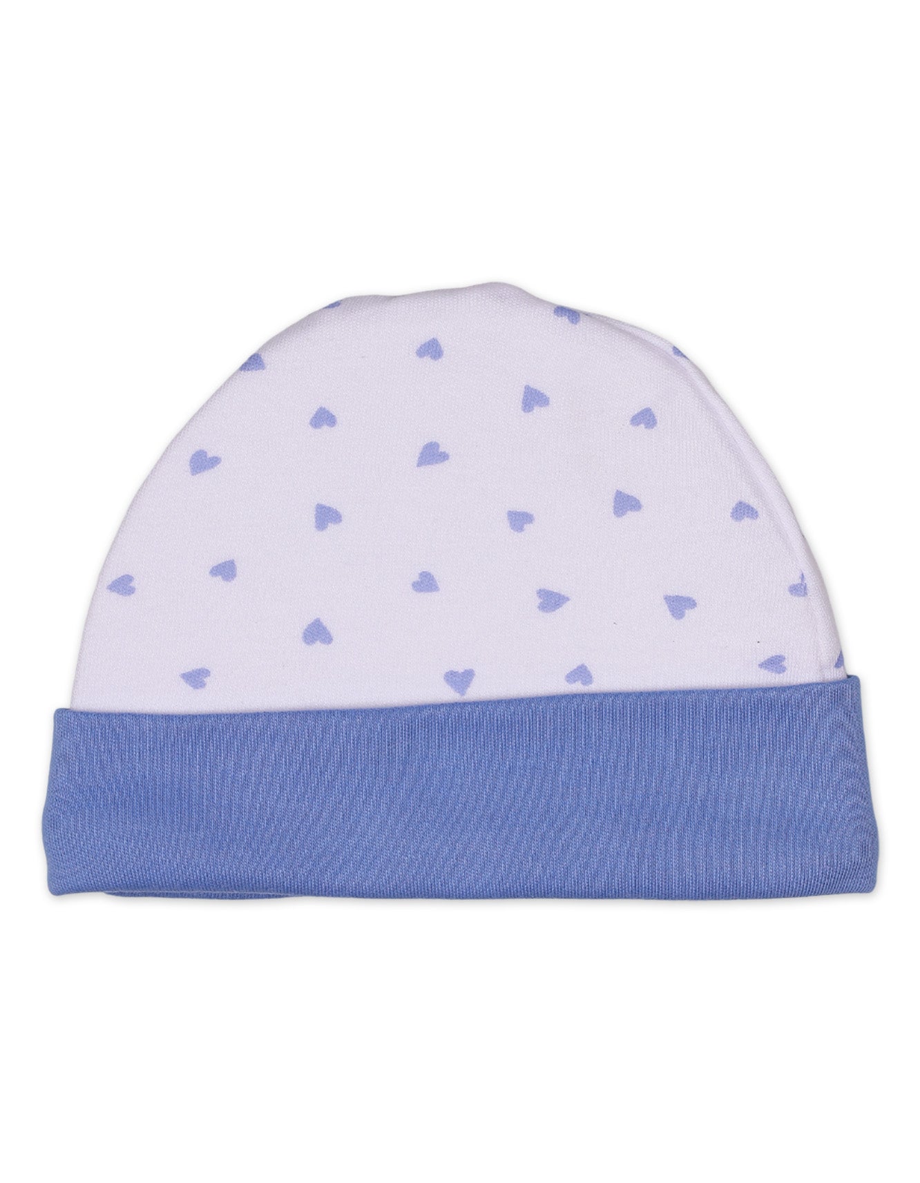 Newborn Cap Heart Flower Lilac Theme for Girls - Medium - Zubaidas Official™
