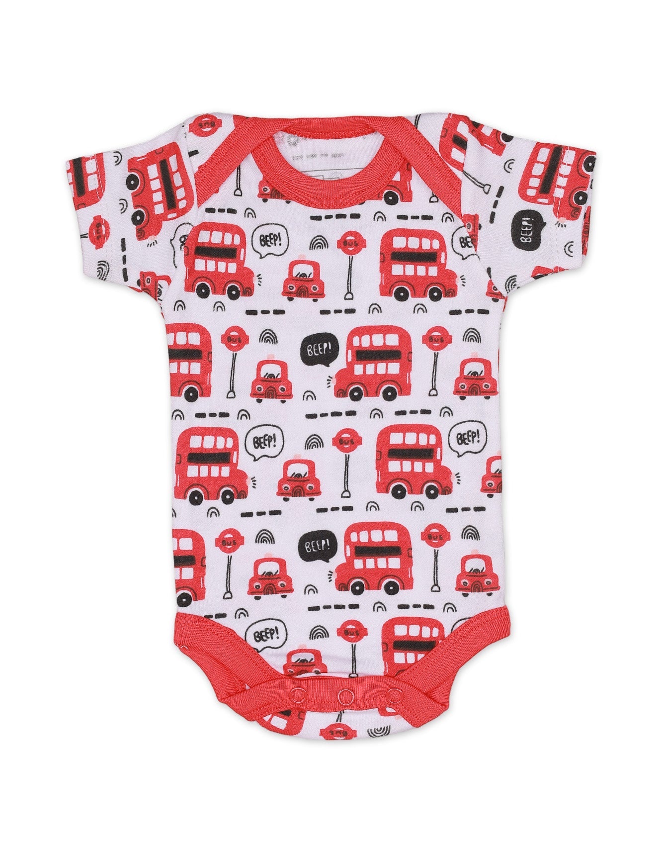 Zubaida's Bambies New Born Gift Set 8 Pcs "Bus Theme"