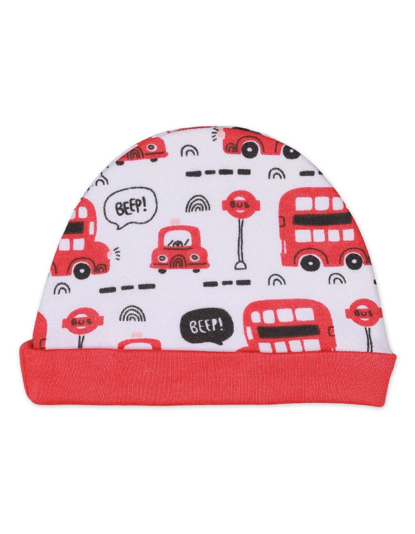 Zubaida's Bambies New Born Gift Set 8 Pcs "Bus Theme"