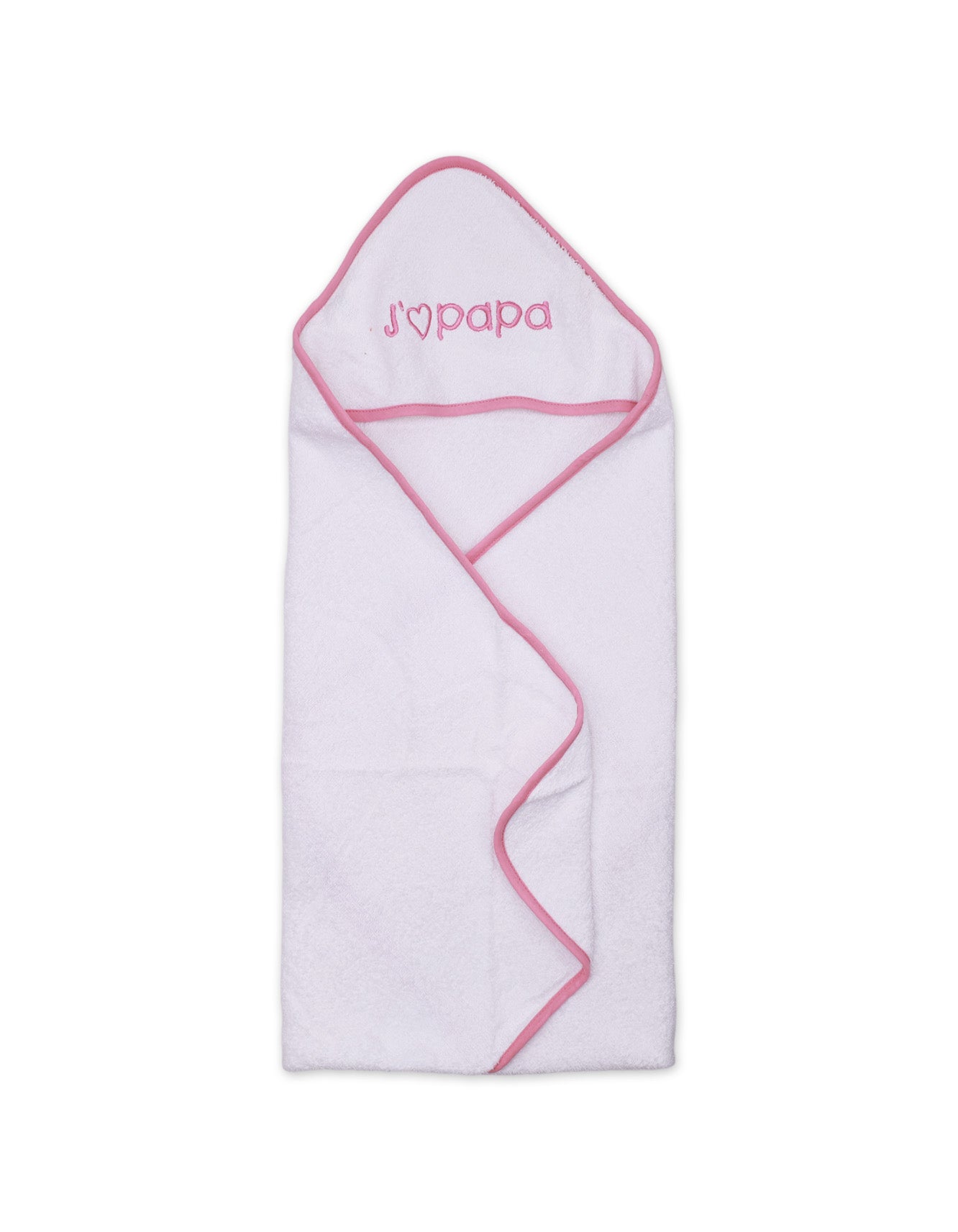 Zubaida's Bath Towel Hooded I love Papa - Zubaidas Officialâ„¢