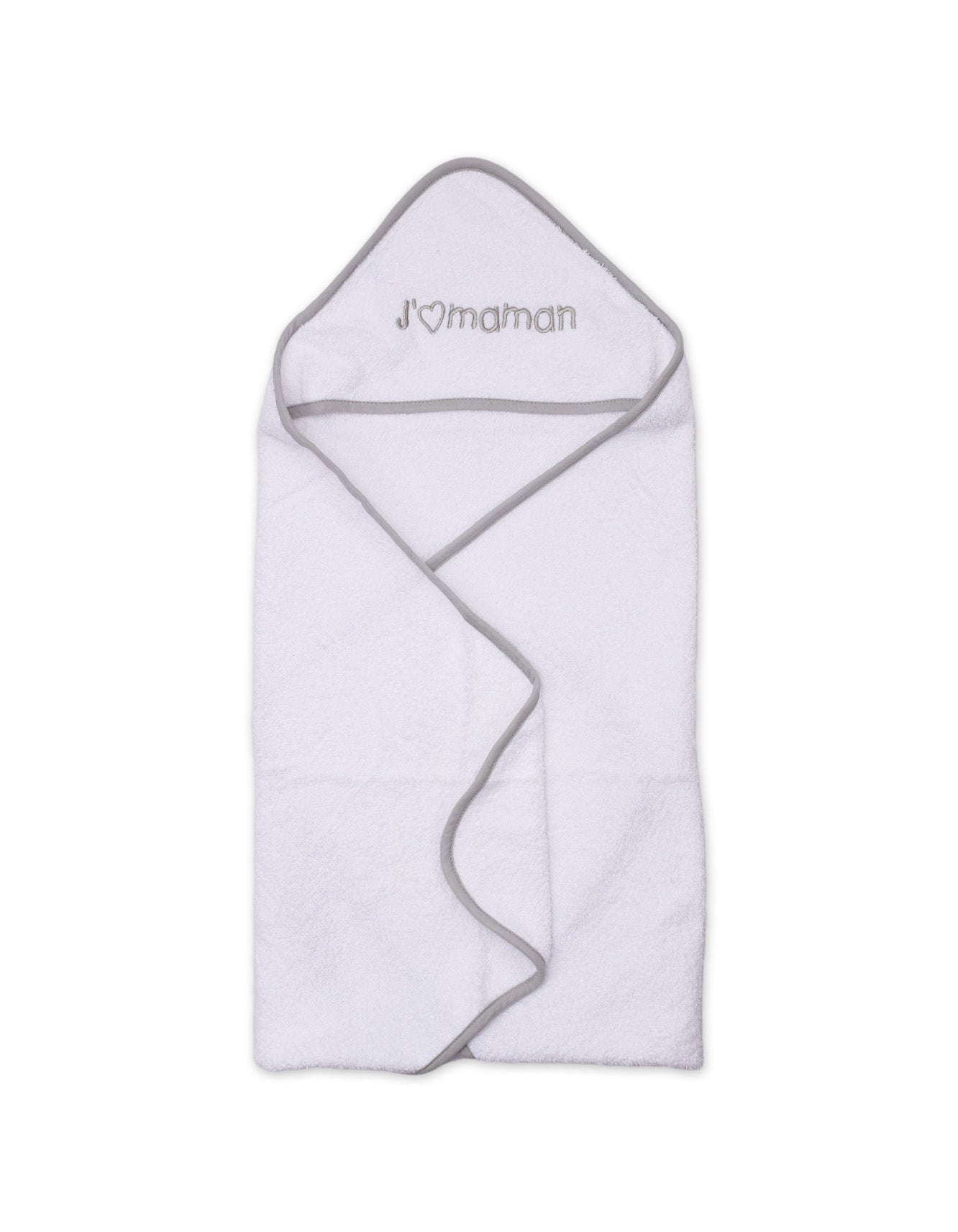 Zubaida's Bath Towel Hooded I love Mama - Zubaidas Officialâ„¢