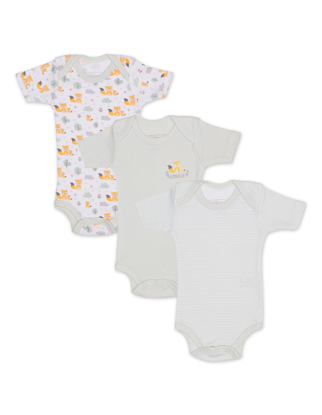 Zubaida's Body Suits Pack of 3 - Fox Theme - Zubaidas Officialâ„¢