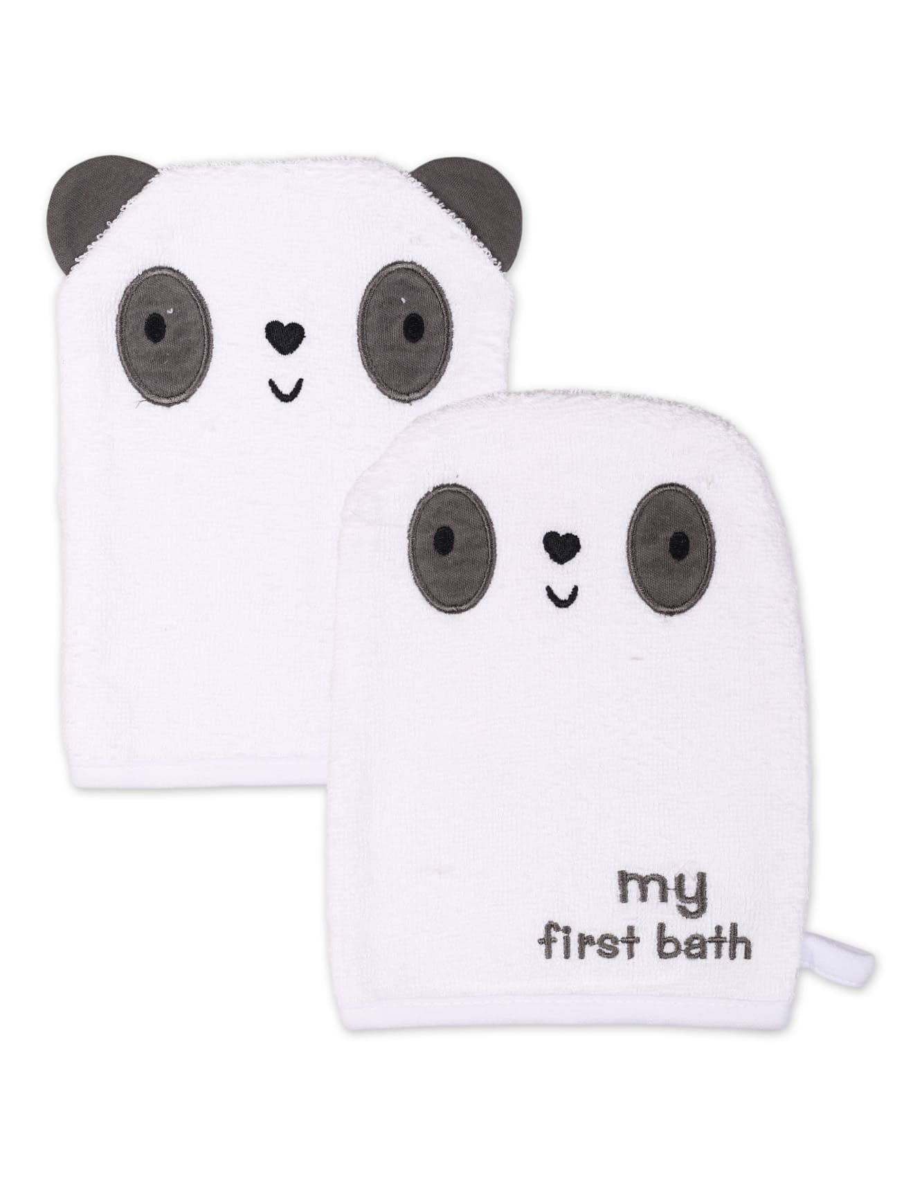 Zubaida's Ultra Soft & Absorbent 2 Pcs Wash Mittens - Zubaidas Officialâ„¢