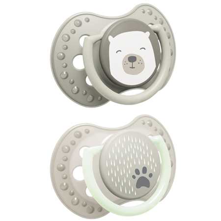 Zubaida's Lovi Silicone Dynamic Soother 6-18m 2 pcs Buddy Bear - 22/865 - Zubaidas Official™