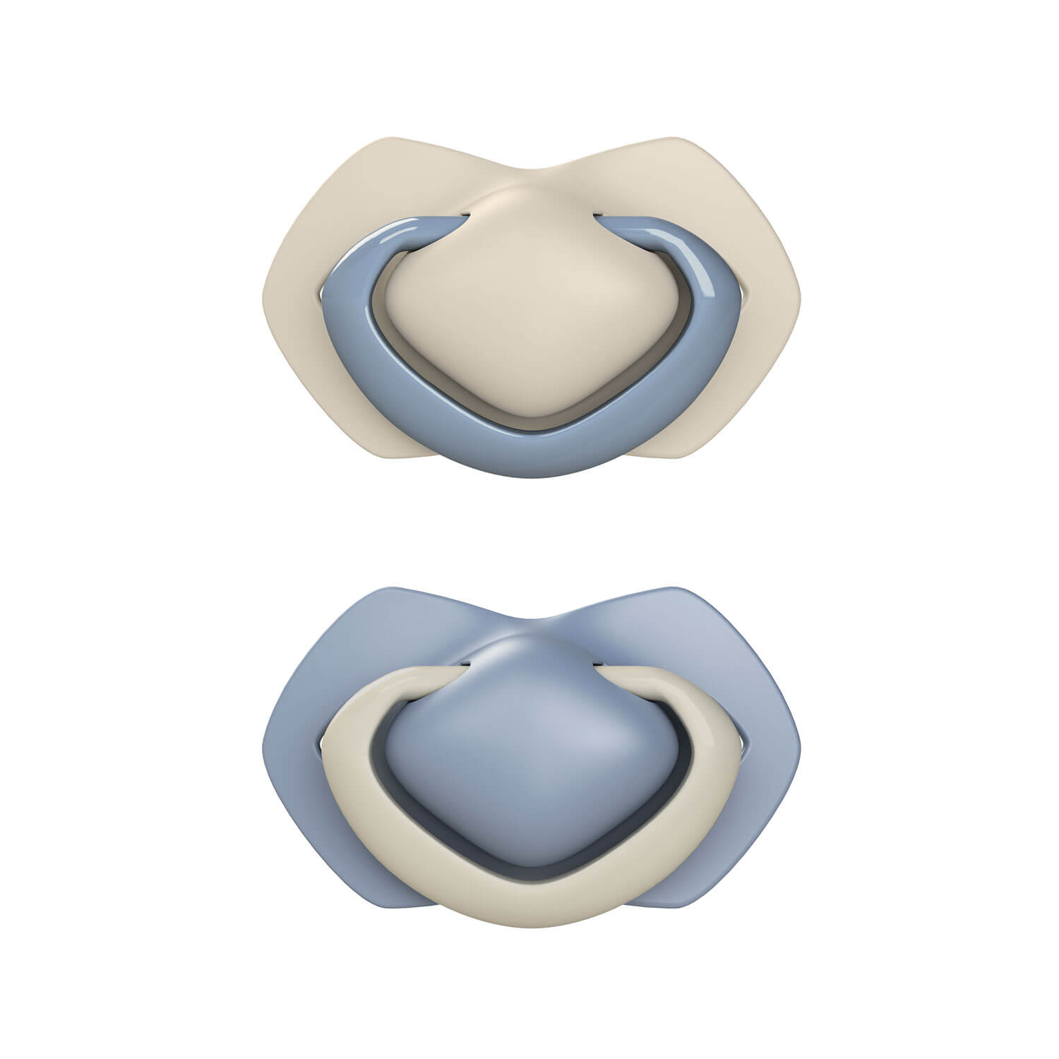 Zubaida's Canpol Babies Silicone Soother Light touch 6-18m Symmetrical PURE COLOR 2 pcs - 22/656 - Zubaidas Official™