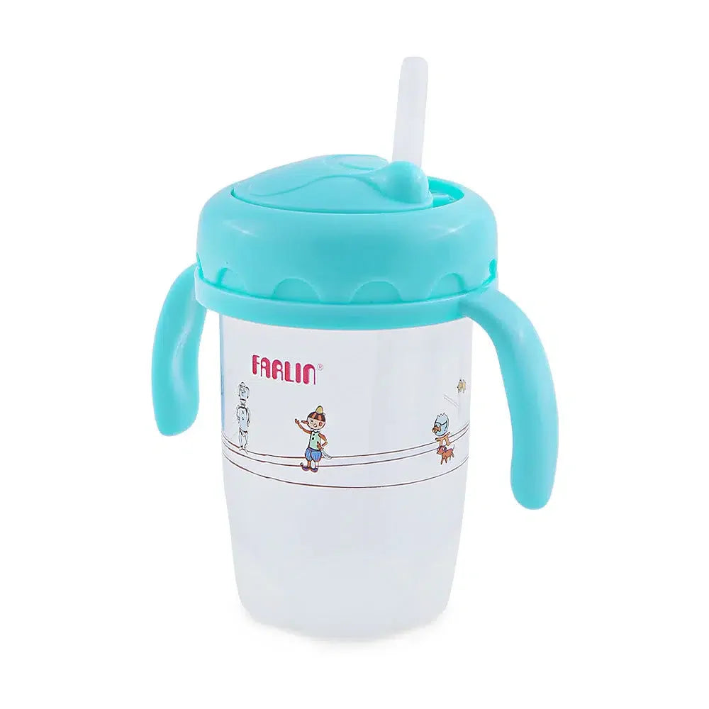 Zubaida's Farlin Straw Training Cup - Blue - AET-012-C - Zubaidas Officialâ„¢