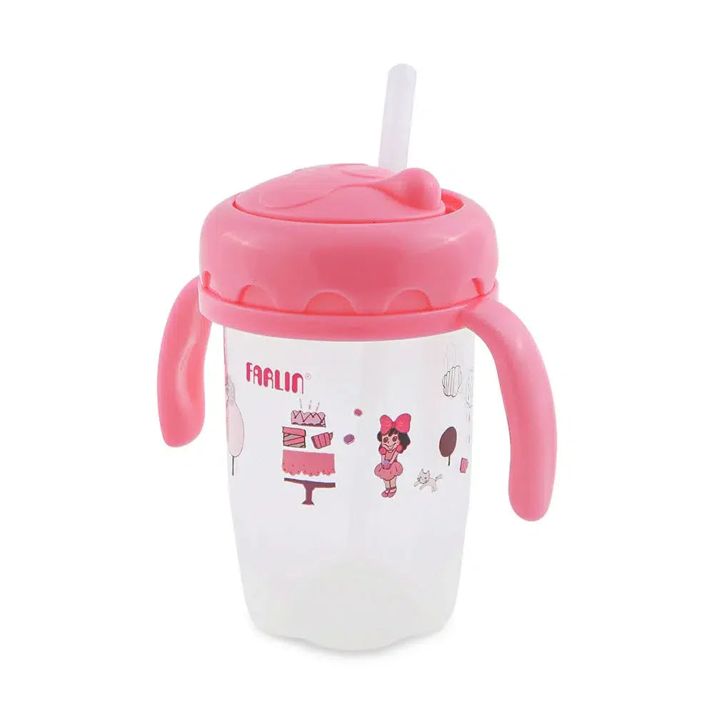 Zubaida's Farlin Straw Training Cup - Pink - AET-012-C - Zubaidas Officialâ„¢
