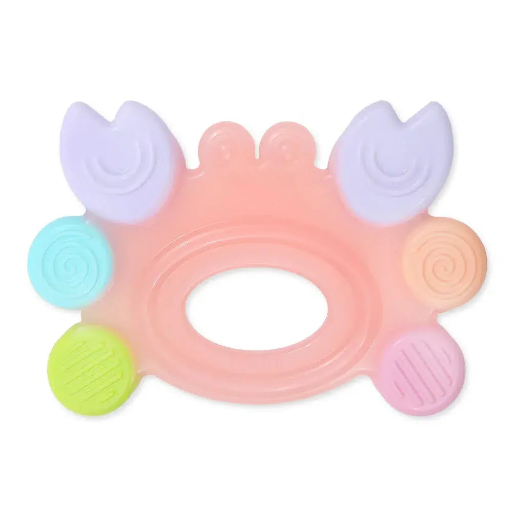 Zubaida's Farlin Silicone Teether Crab Pink - BB-20008 - Zubaidas Officialâ„¢
