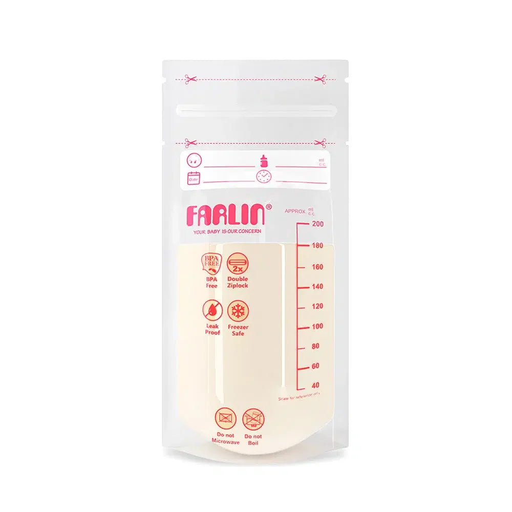 Zubaida's Farlin Milk Storage Bag 200Ml Pk - BP-869-2 - Zubaidas Official™