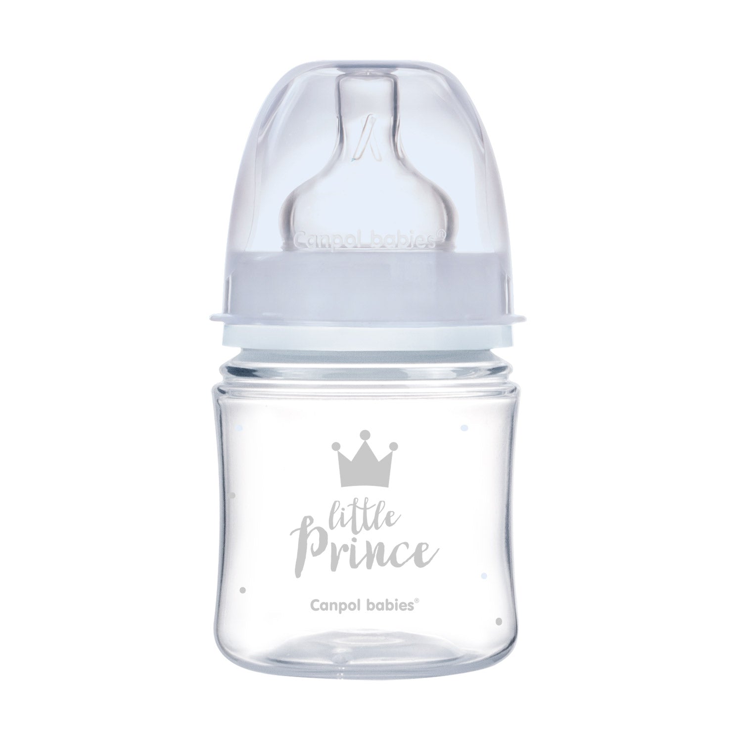 Zubaida's Canpol babies Anti-colic Wide Neck Bottle 120ml PP Easy Start ROYAL BABY Blue - 35/233 - Zubaidas Official™