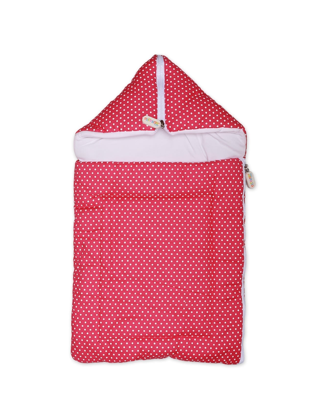 Zubaida's Carry Nest Zipper Pink Polka - Zubaidas Official™